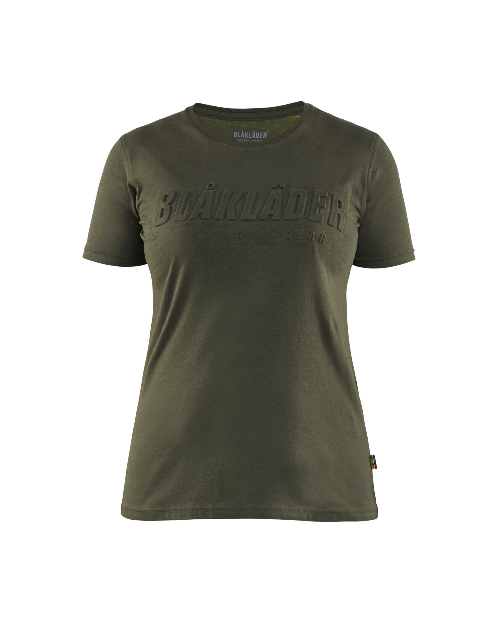 Blåkläder Dame T-shirt 3D - Skovgrøn [4209] / XS