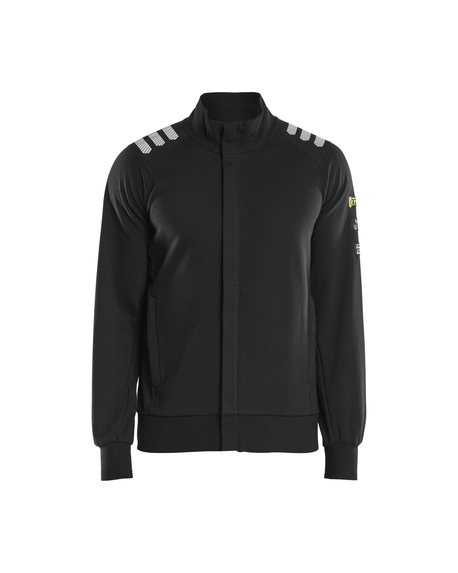 Blåkläder Flammehæmmende Sweatshirt Full Zip Inherent - Sort [9900] / XS