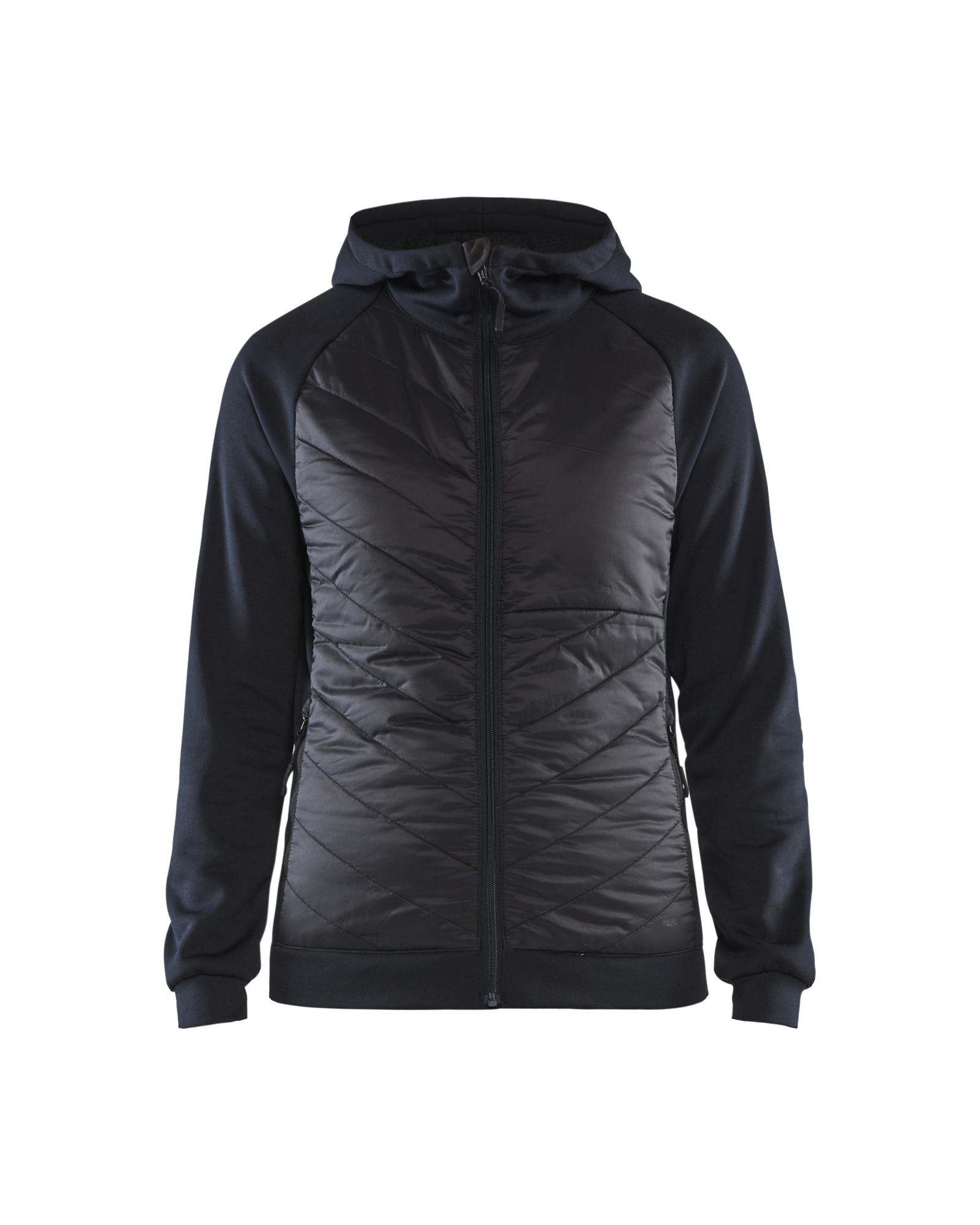 Blåkläder Dame Hybrid Sweatshirt - Mørk Marineblå/Sort [8699] / XS