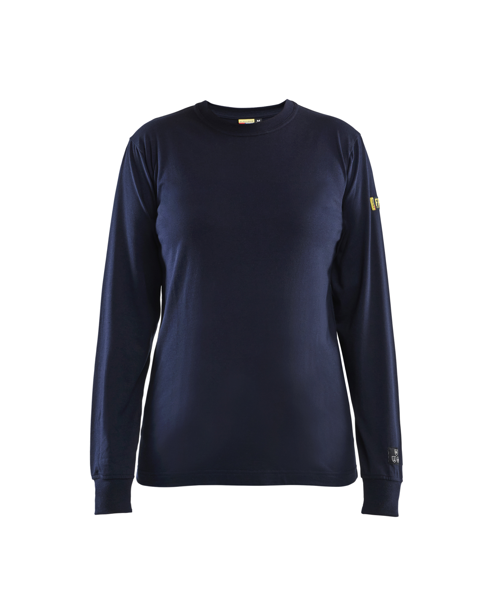 Blåkläder Dame Flammehæmmende T-Shirt Lang Ærme - Marineblå [8900] / XS