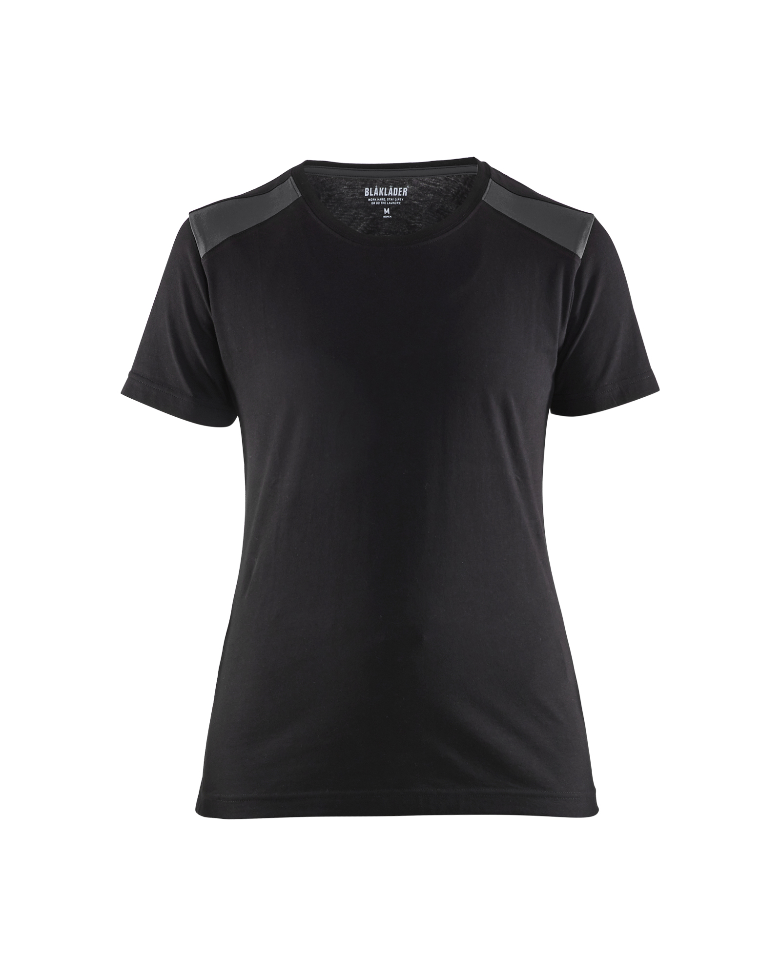 Blåkläder Dame T-shirt - Sort/Mørk Grå [9998] / XS