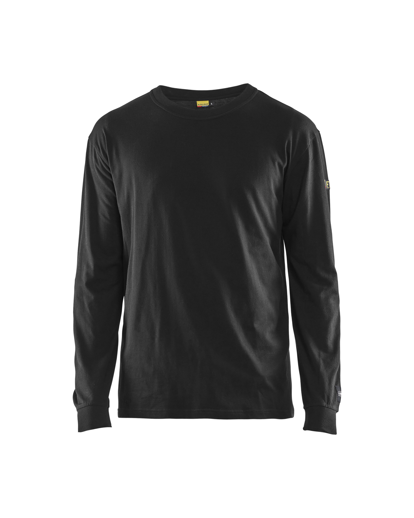 Blåkläder Flammehæmmende T-Shirt Lang Ærme Inherent - Sort [9900] / XS