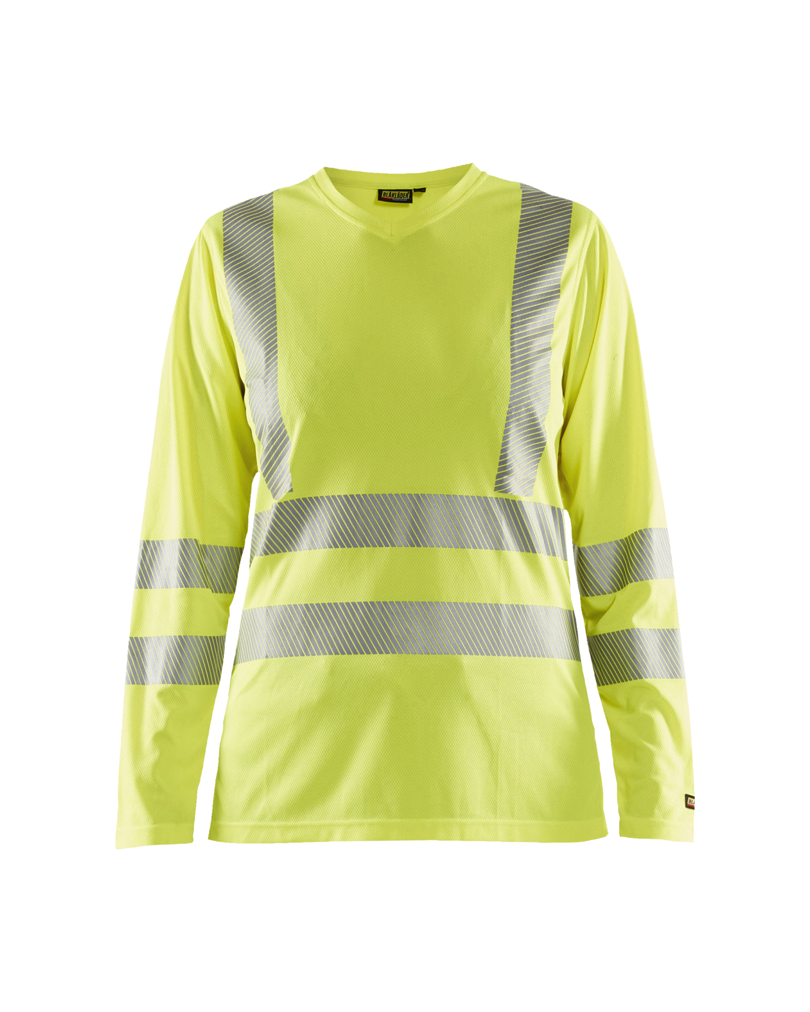 Blåkläder Dame High Vis T-shirt lang ærme - High Vis Gul [3300] / XS