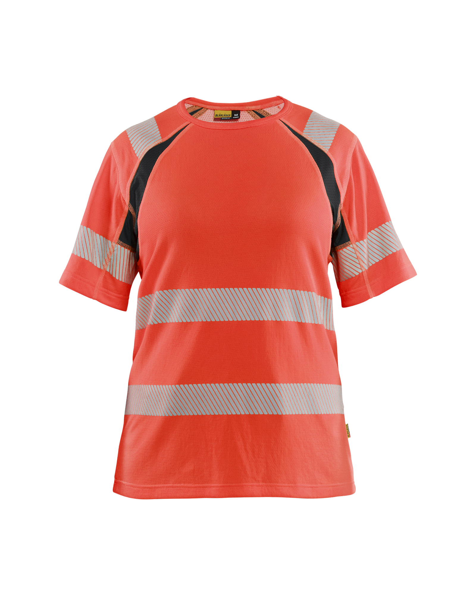 Blåkläder Dame High Vis T-shirt - High Vis Rød/Sort [5599] / XS