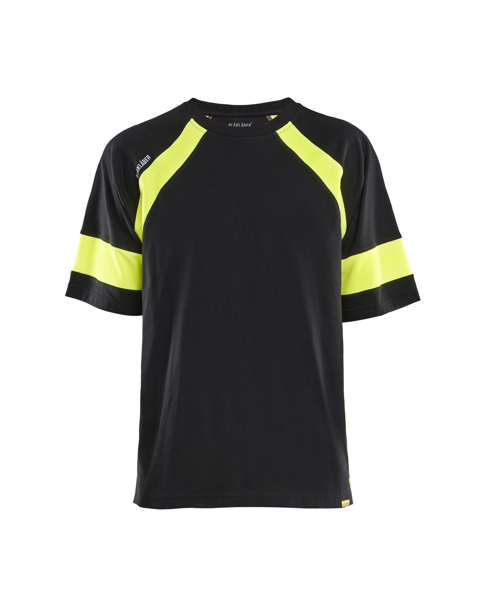 Blåkläder T-Shirt - Sort/High Vis Gul [9933] / XS