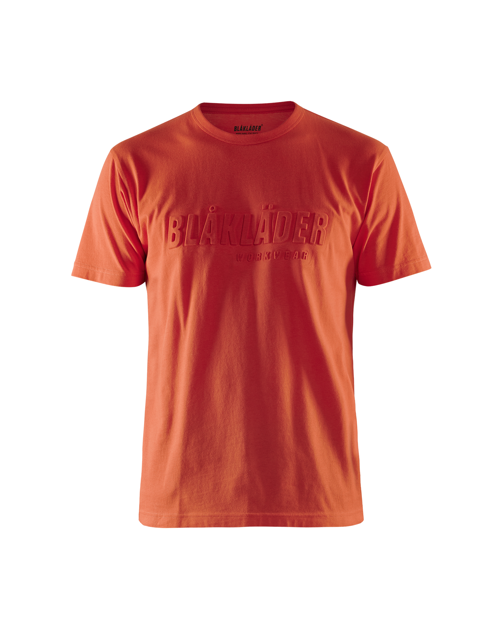 Blåkläder T-shirt 3D - Orangerød [5409] / XS