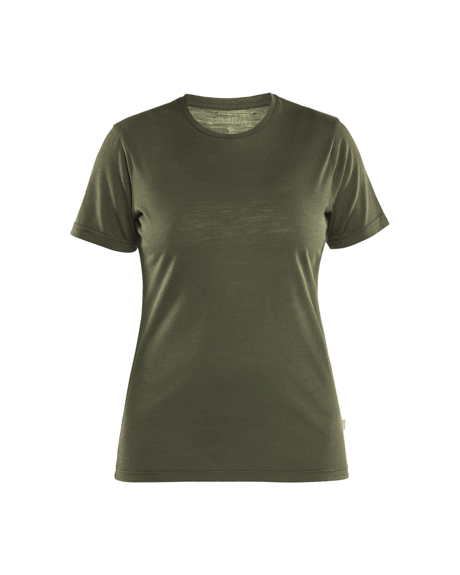 Blåkläder Dame T-shirt Merinould - Skovgrøn [4209] / XS
