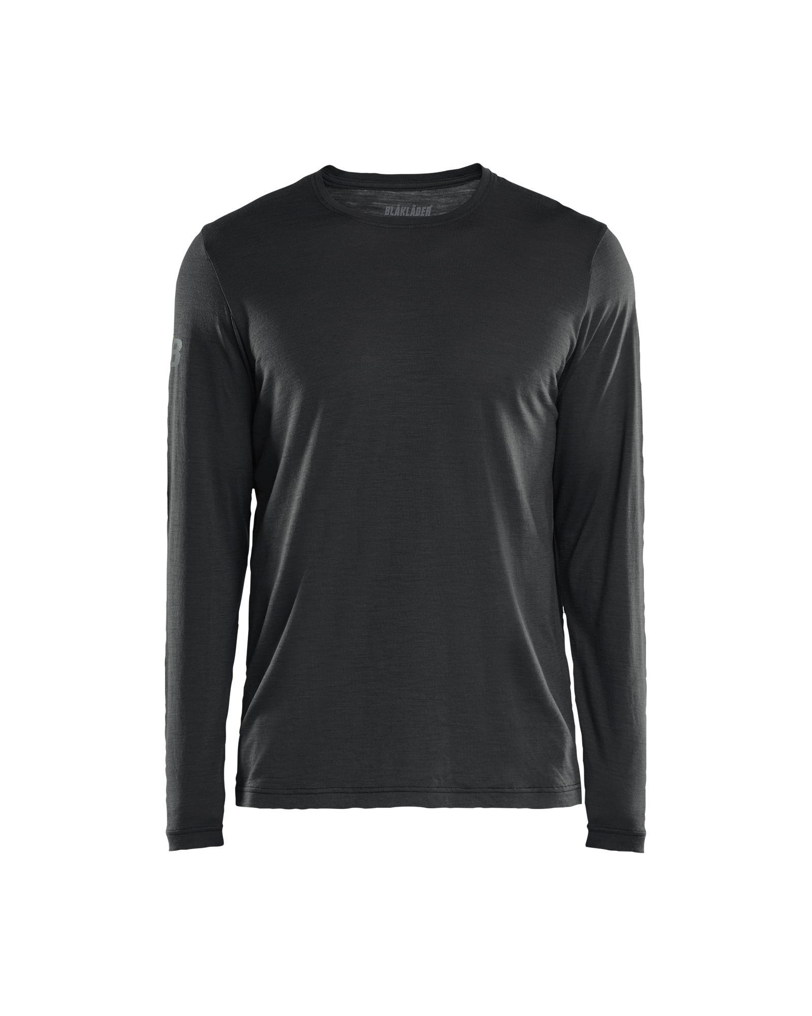 Blåkläder T-shirt Merinould lang ærme - Sort [9900] / XS