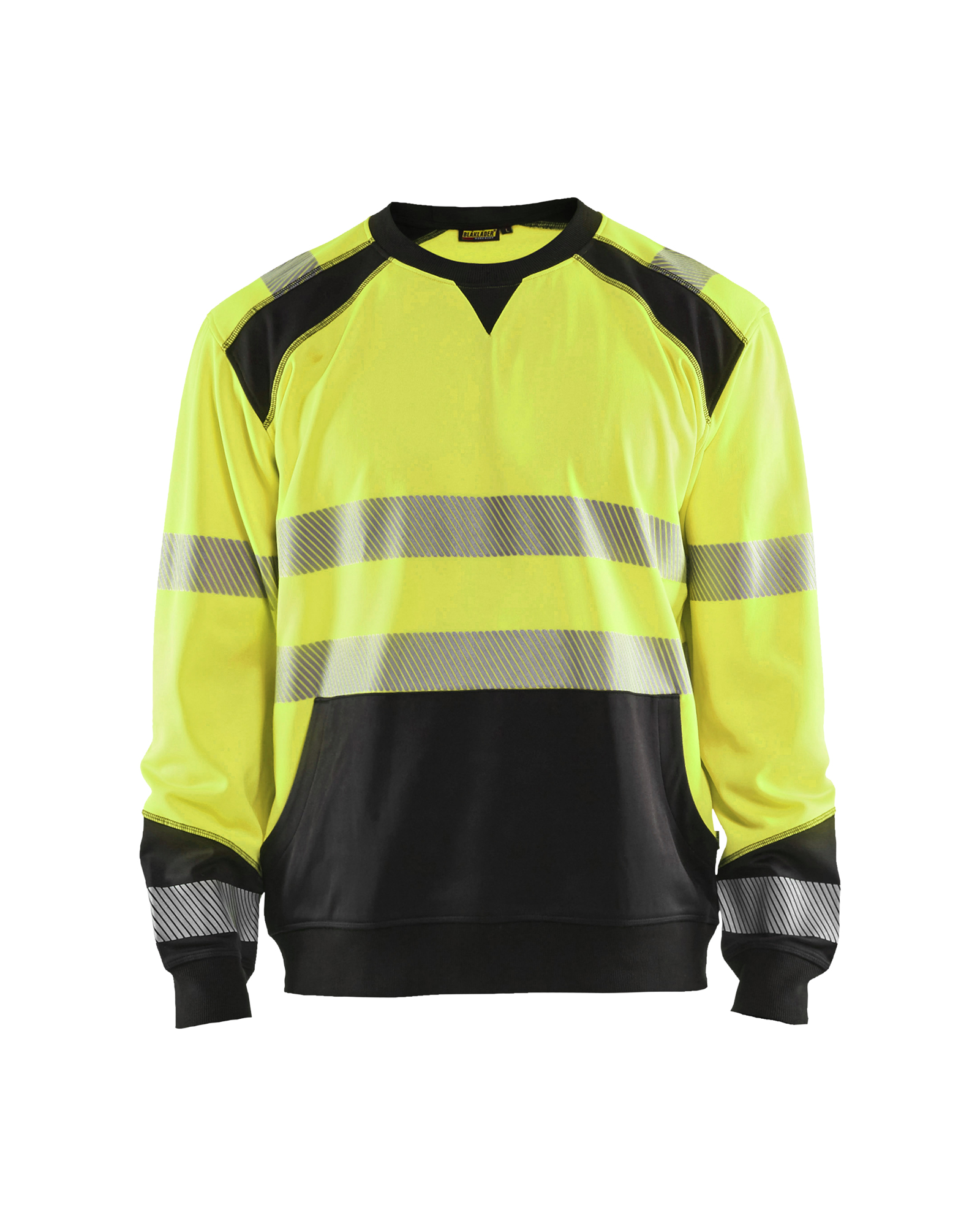 Blåkläder High Vis Sweatshirt - High Vis Gul/Sort [3399] / XS