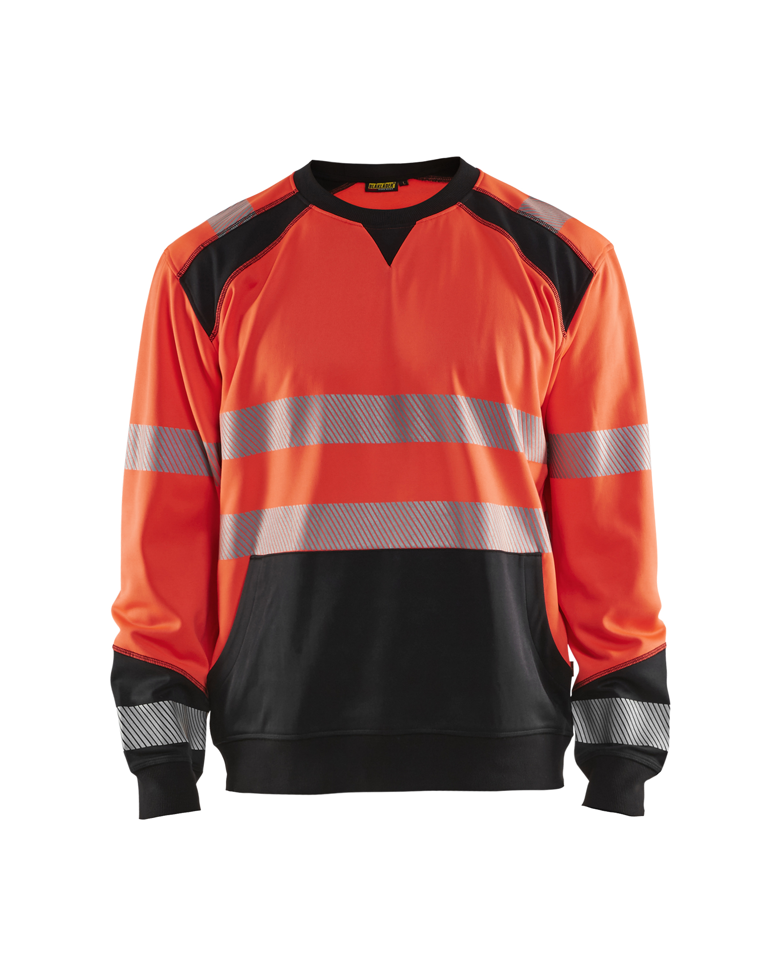 Blåkläder High Vis Sweatshirt - High Vis Rød/Sort [5599] / XS