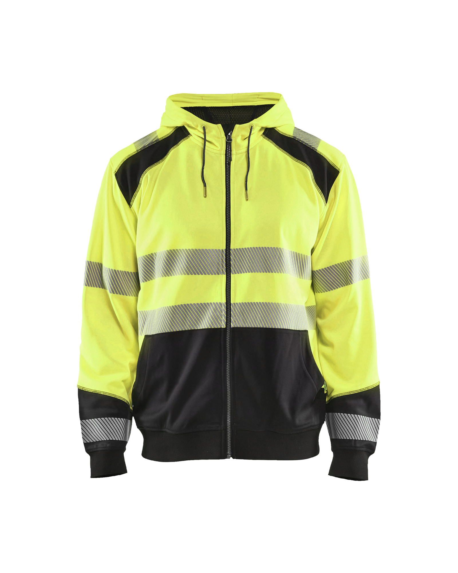 Blåkläder High vis hættetrøje - High Vis Gul/Sort [3399] / XS