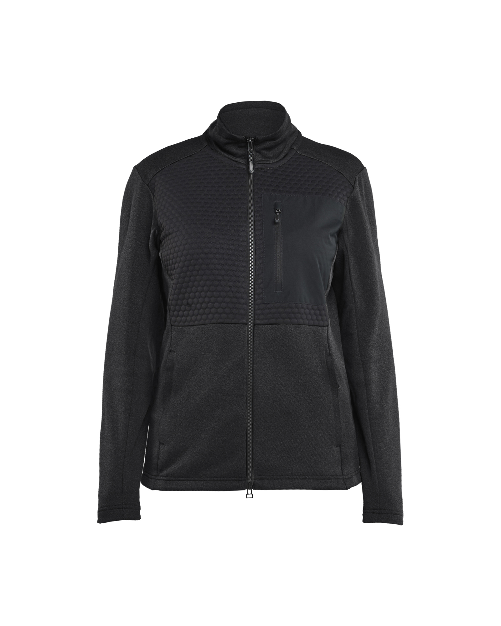 Blåkläder Dame Sweatshirt Full Zip - Sort [9900] / XS