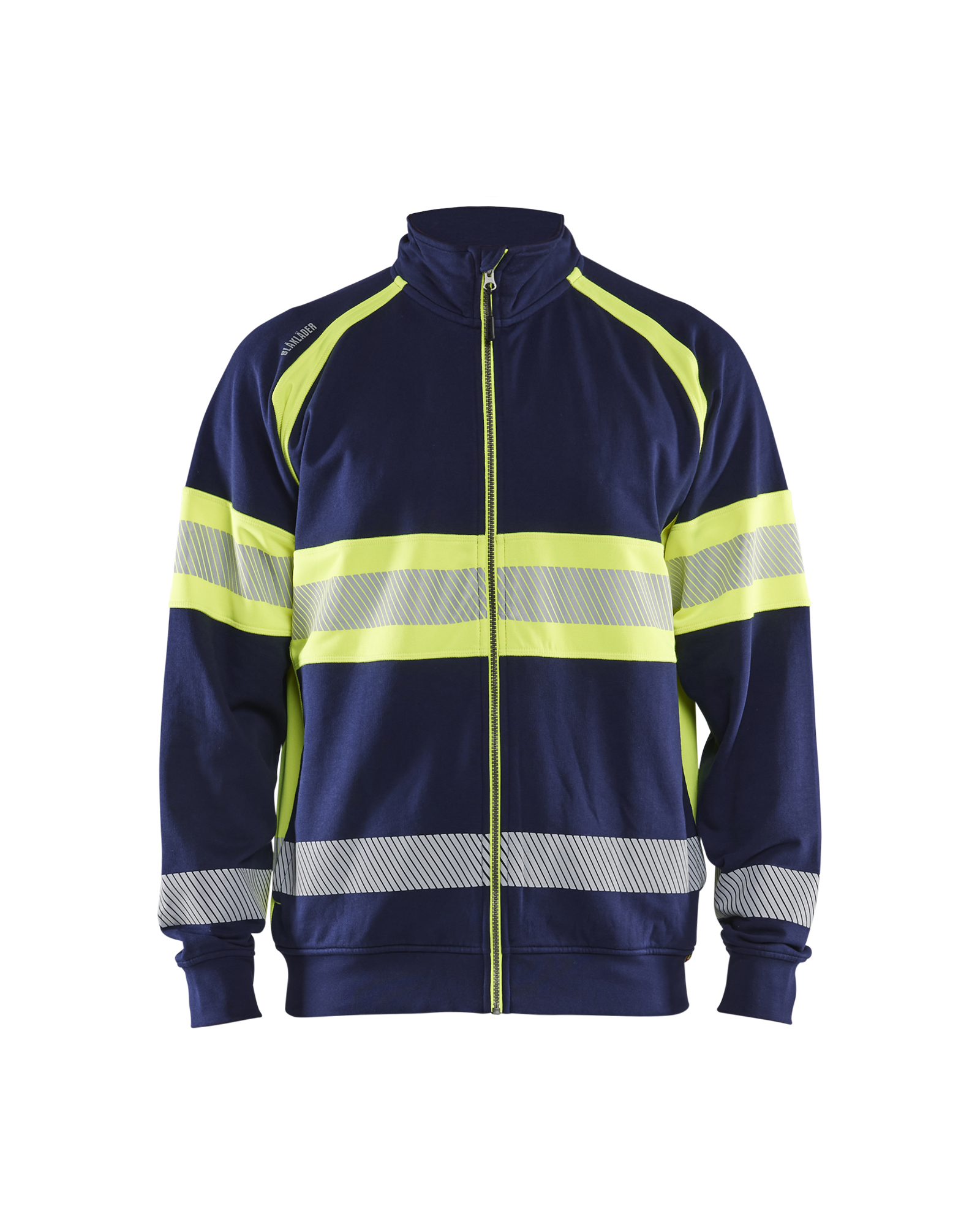 Blåkläder High vis sweatshirt - Marineblå/High Vis Gul [8933] / XS