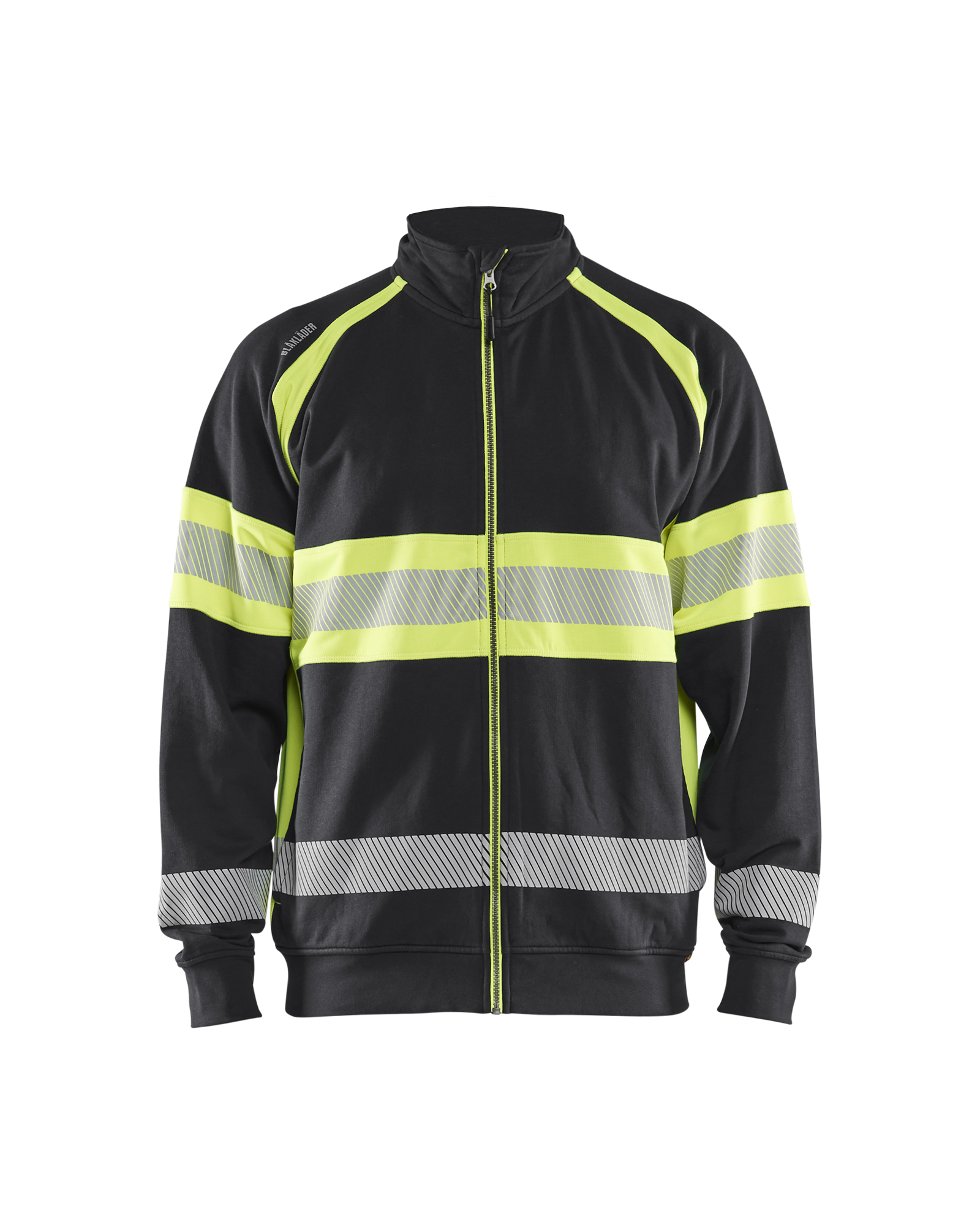 Blåkläder High vis sweatshirt - Sort/High Vis Gul [9933] / XS