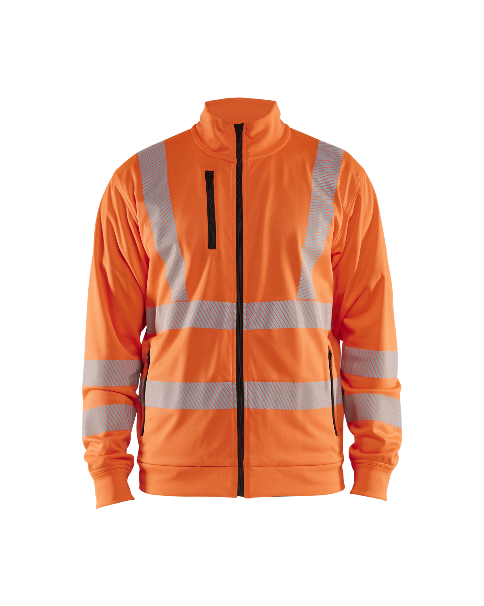 Blåkläder High vis Sweatshirt Full zip - High Vis Orange [5300] / XS