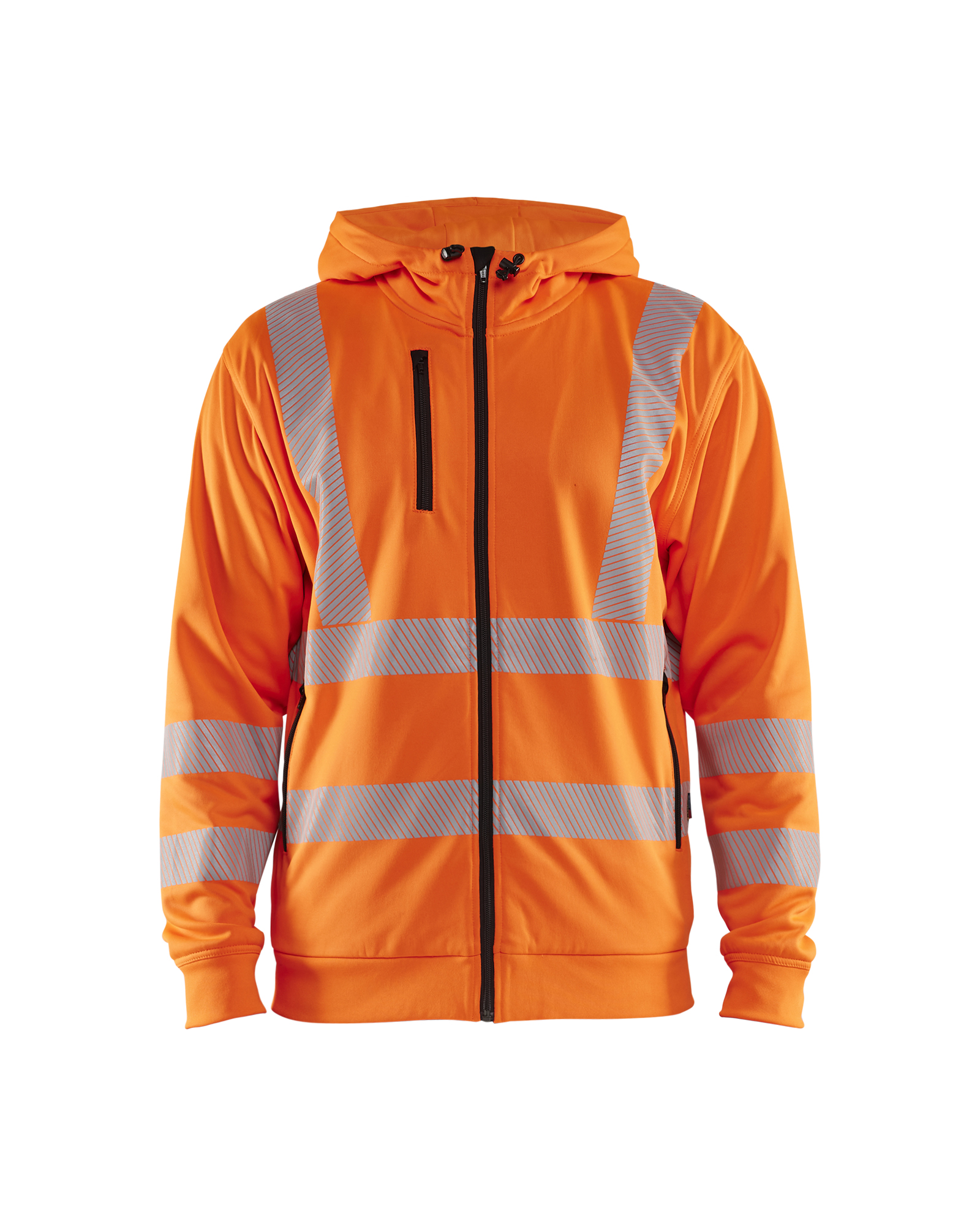 Blåkläder High vis Hættetrøje Full zip - High Vis Orange [5300] / XS