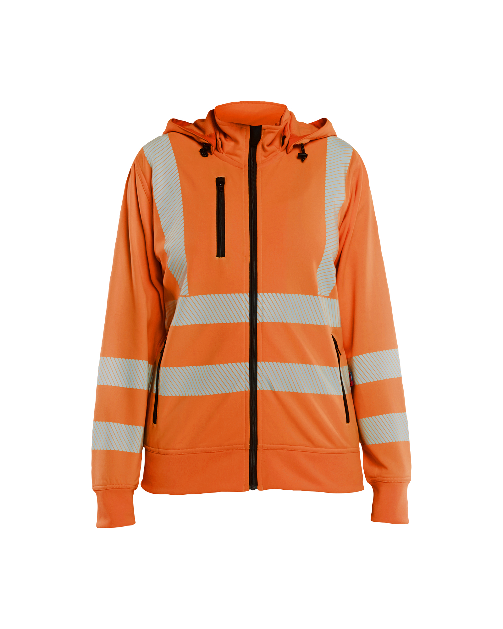 Blåkläder Dame High Vis Sweatshirt med aftagelig hætte - High Vis Orange [5300] / XS