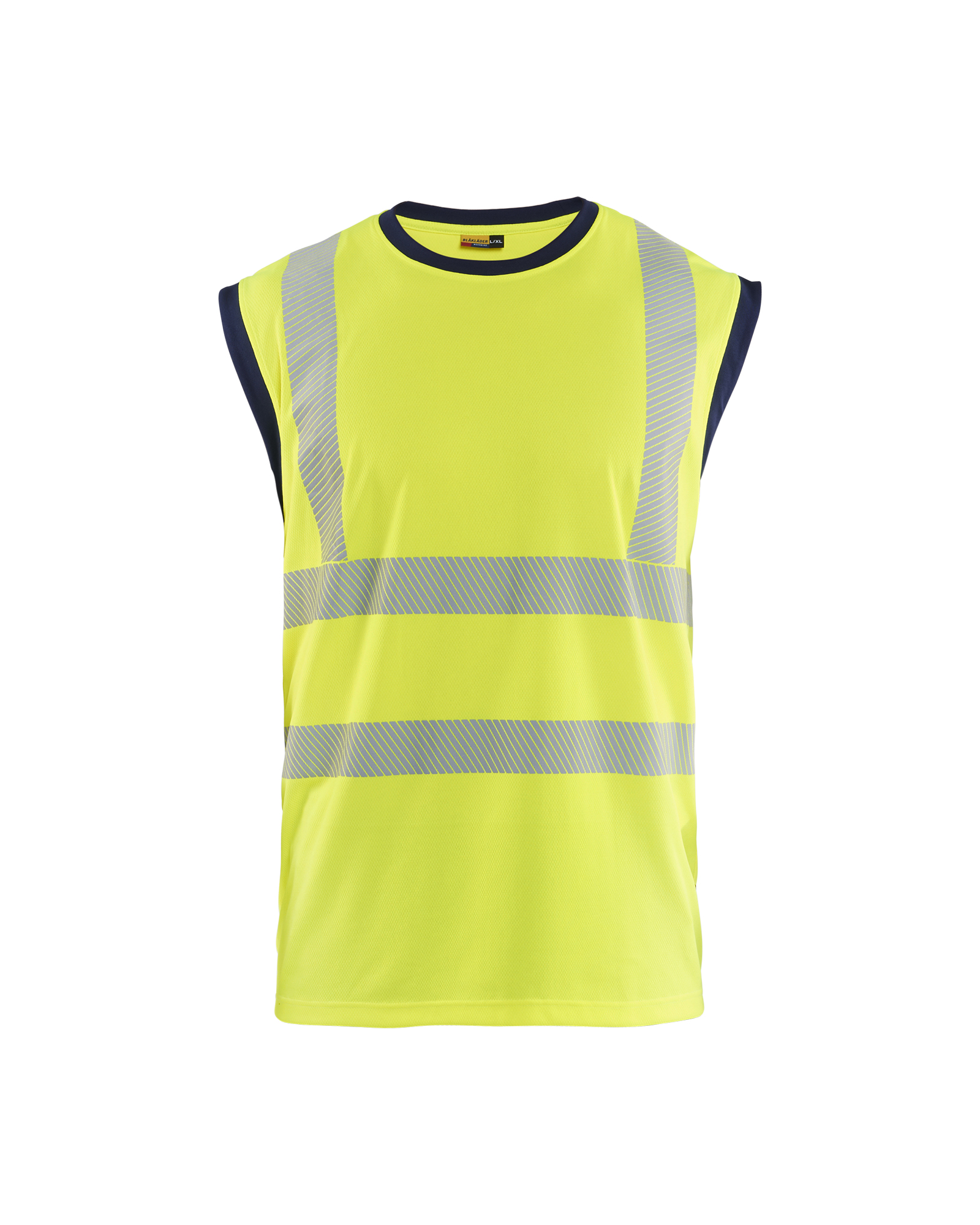 Blåkläder High Vis tanktop - High Vis Gul/Marineblå [3389] / 4XL/5XL