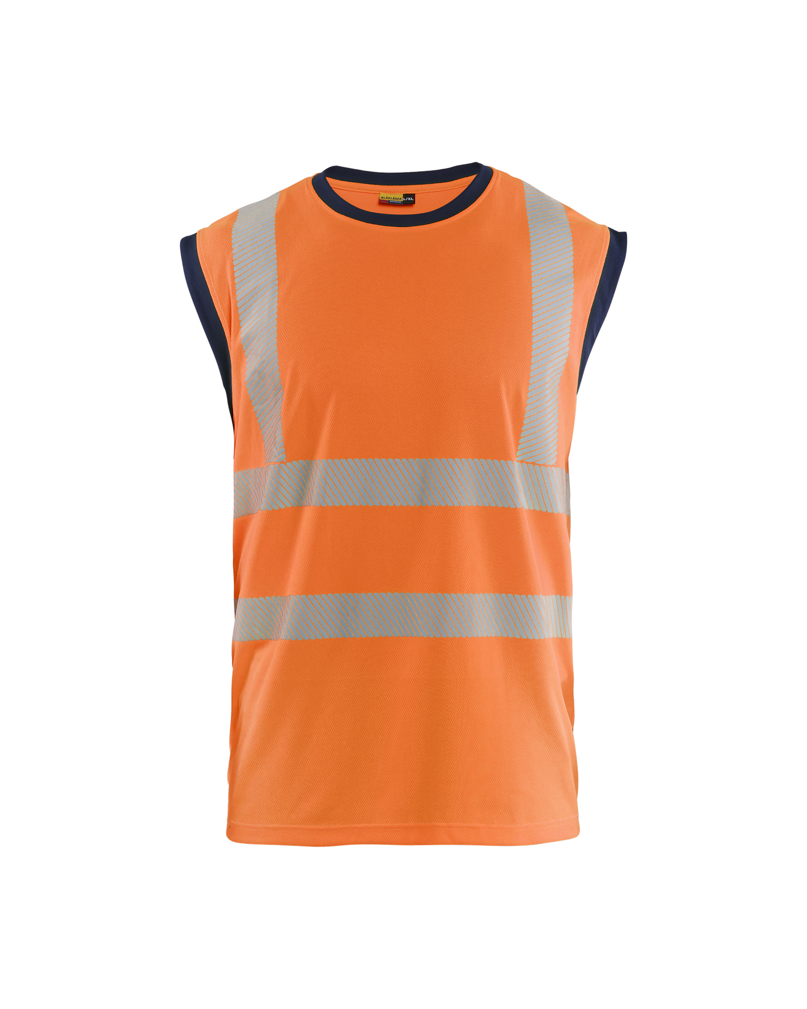 Blåkläder High Vis tanktop - High Vis Orange/Marineblå [5389] / 4XL/5XL