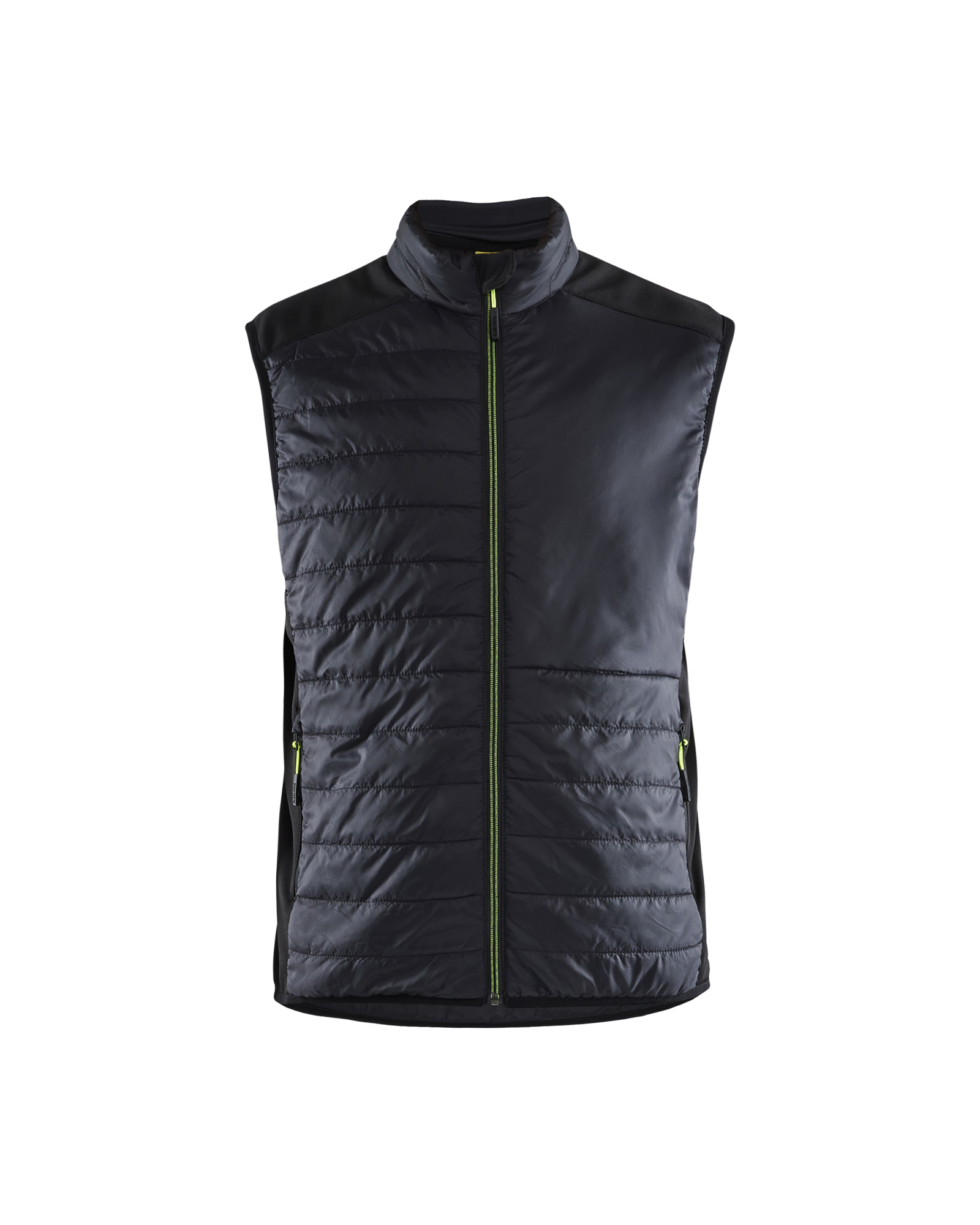 Blåkläder Vest Foret - Sort/High Vis Gul [9933] / XS
