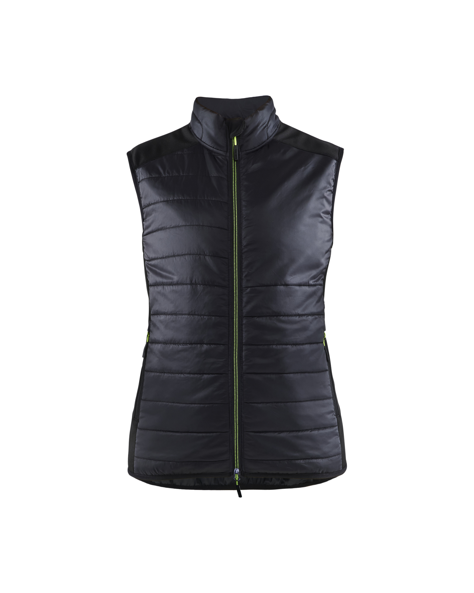 Blåkläder Dame Vest Foret - Sort/High Vis Gul [9933] / XS
