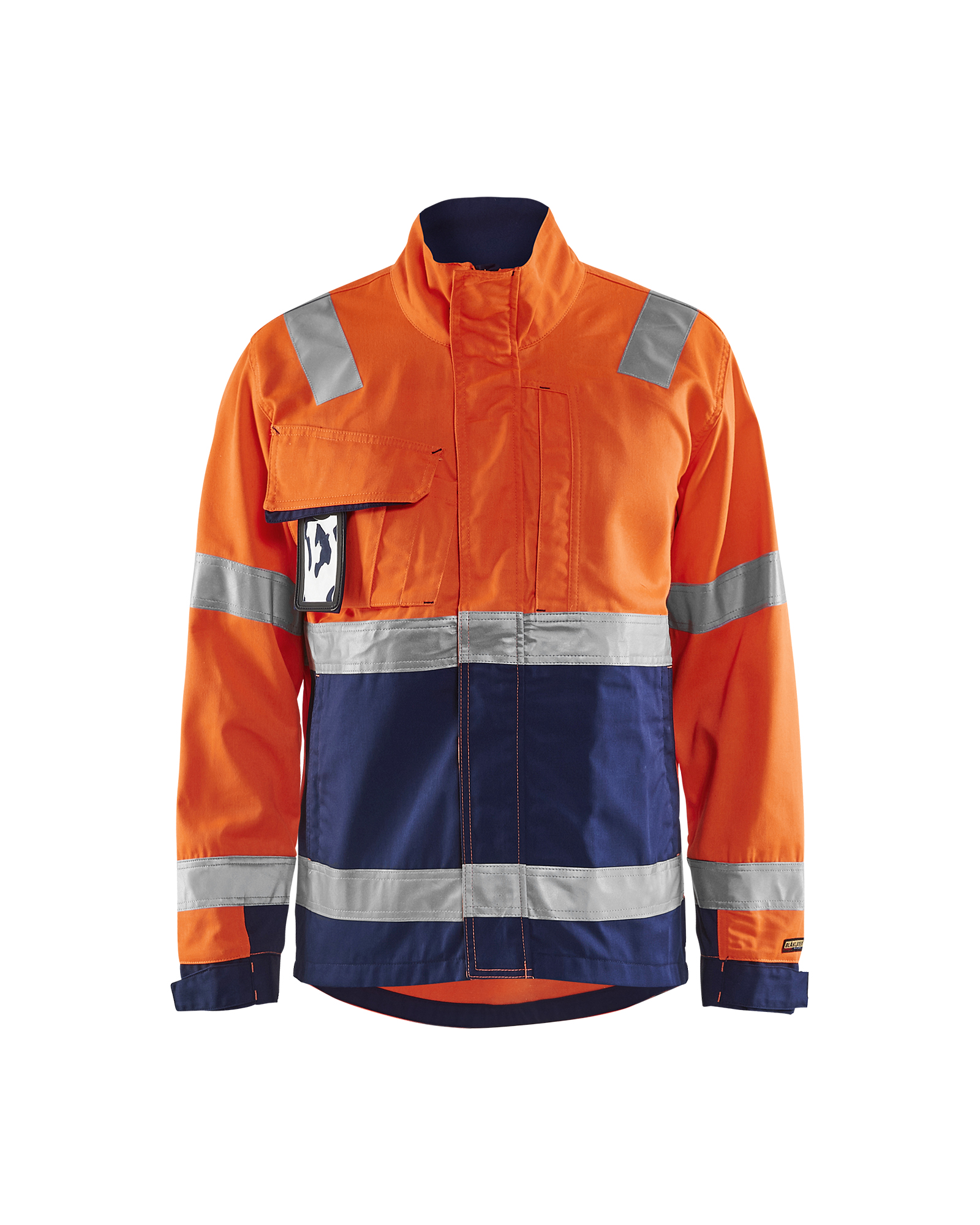 Blåkläder High Vis Arbejdsjakke - High Vis Orange/Marineblå [5389] / XS