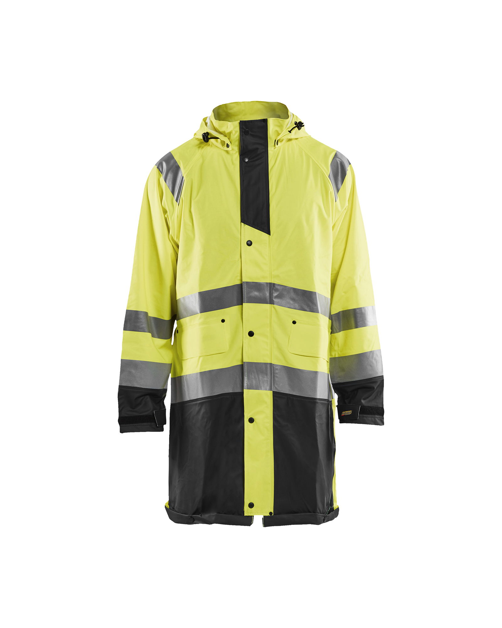 Blåkläder High Vis Regnjakke Level 1 - High Vis Gul/Sort [3399] / XS