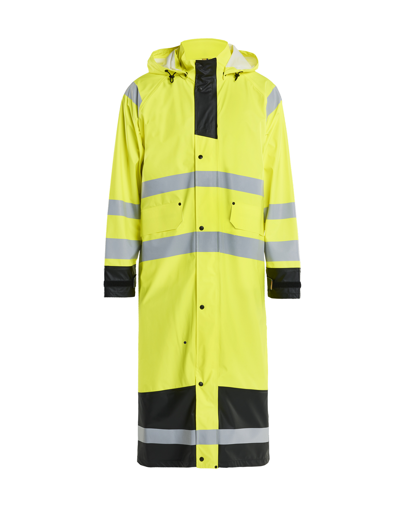 Blåkläder High Vis Regnjakke Level 1 - High Vis Gul/Sort [3399] / XS
