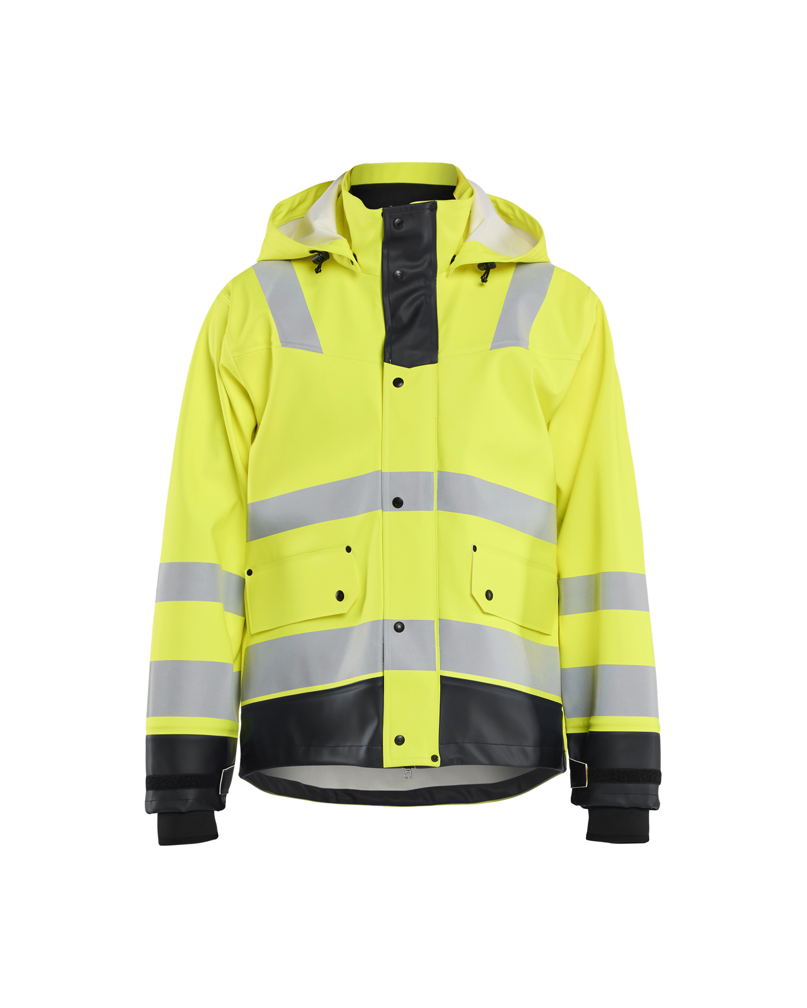 Blåkläder High Vis Regnjakke Level 3 - High Vis Gul/Sort [3399] / XS