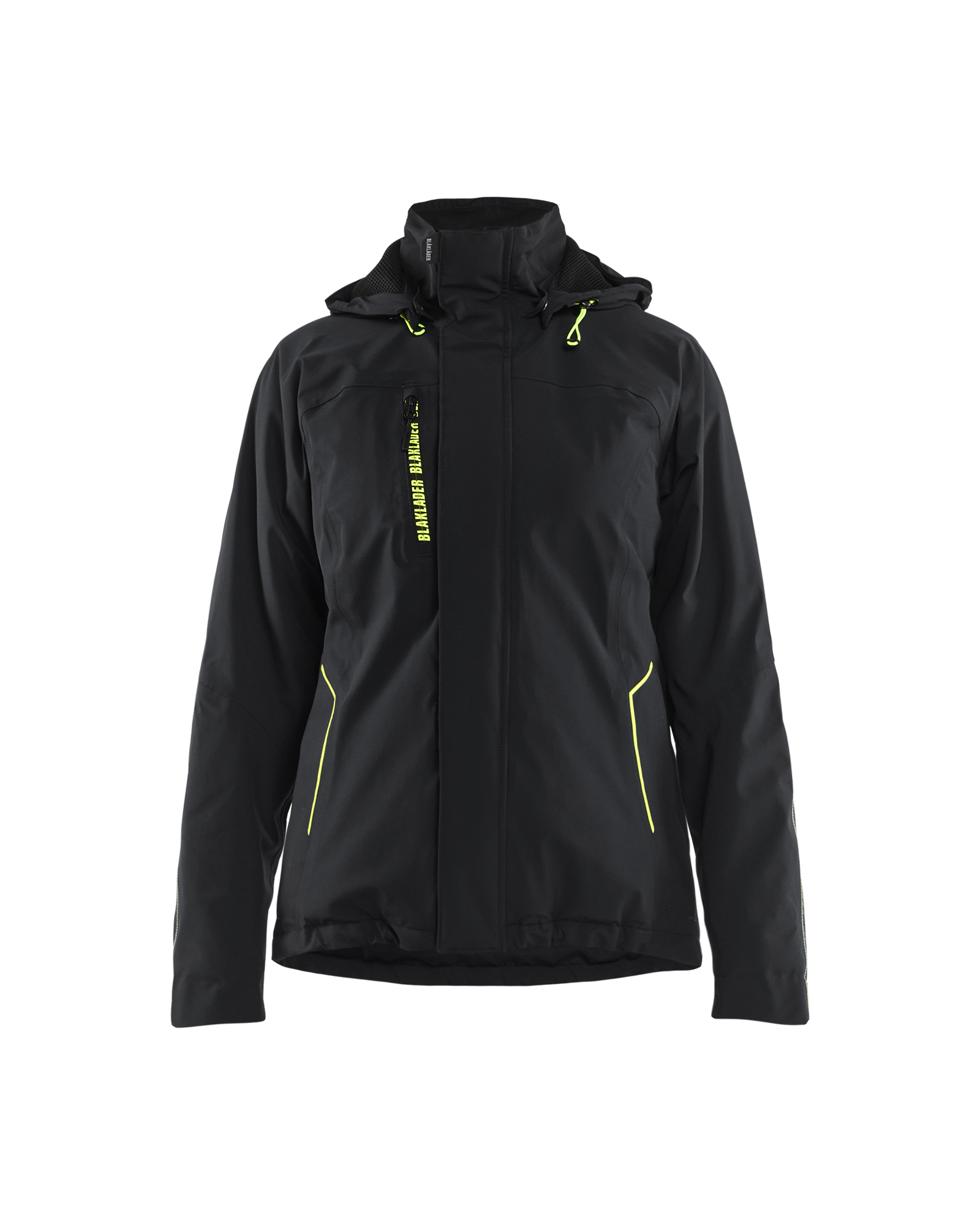 Blåkläder Dame Letforet Vinterjakke 4-vejs stretch - Sort/High Vis Gul [9933] / XS