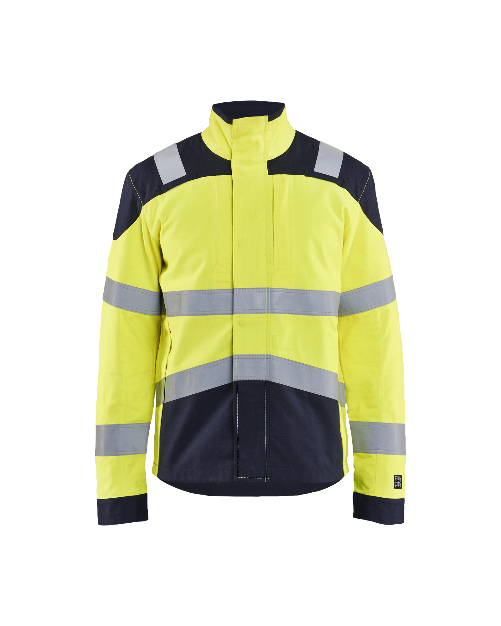 Blåkläder Multinorm Jakke Inherent APC 2 - High Vis Gul/Marineblå [3389] / XS