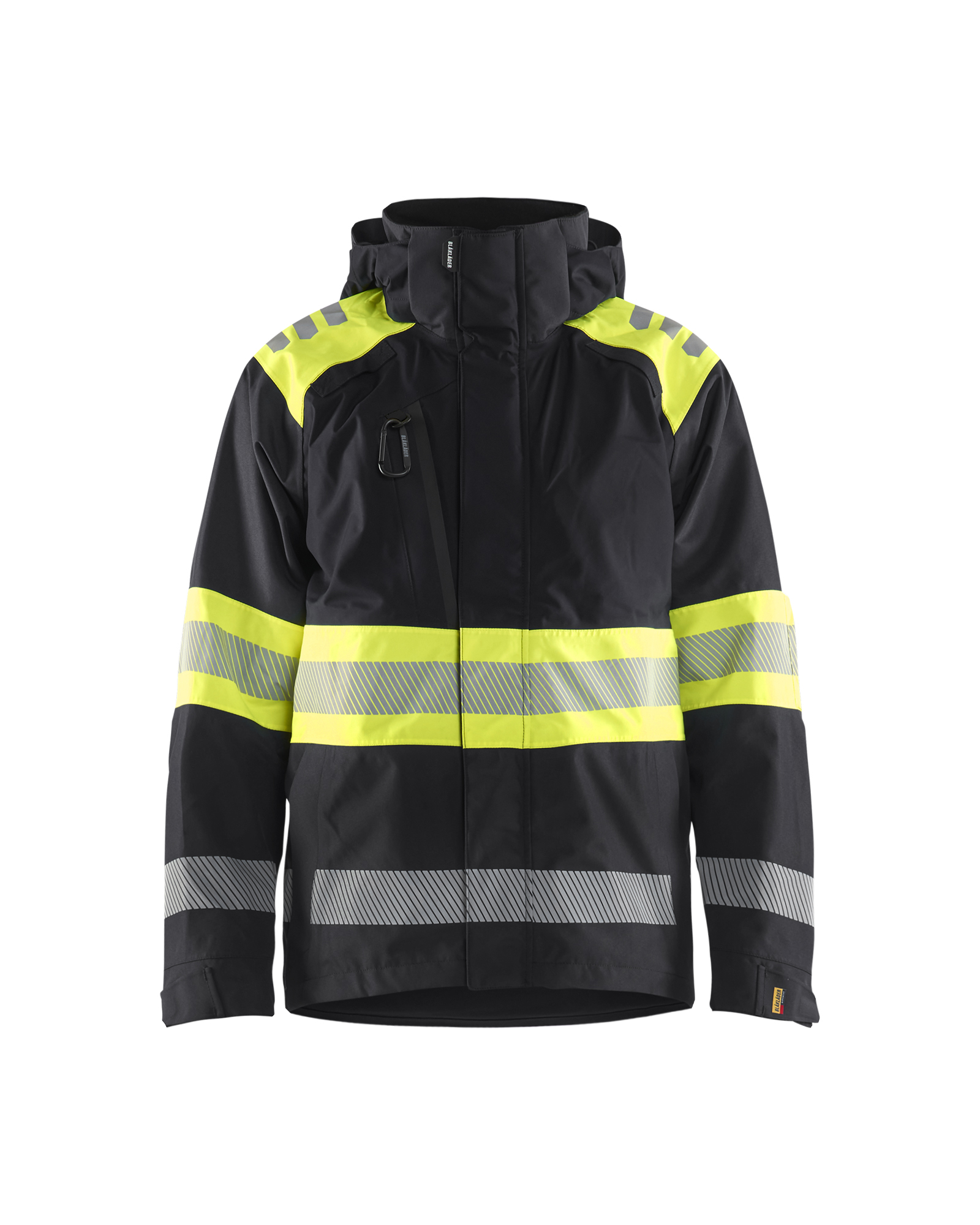 Blåkläder High Vis Skaljakke - Sort/High Vis Gul [9933] / XS