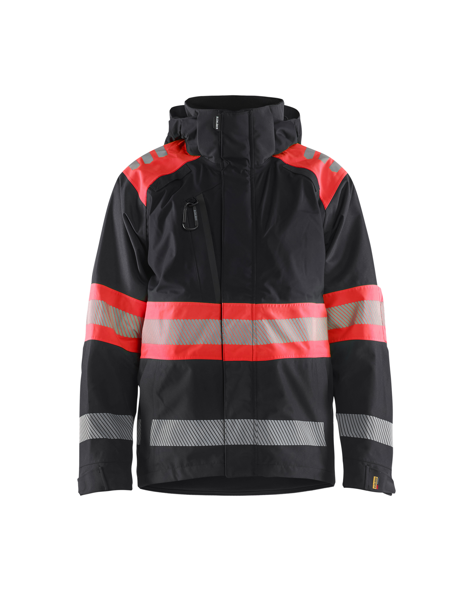 Blåkläder High Vis Skaljakke - Sort/High Vis Rød [9955] / XS