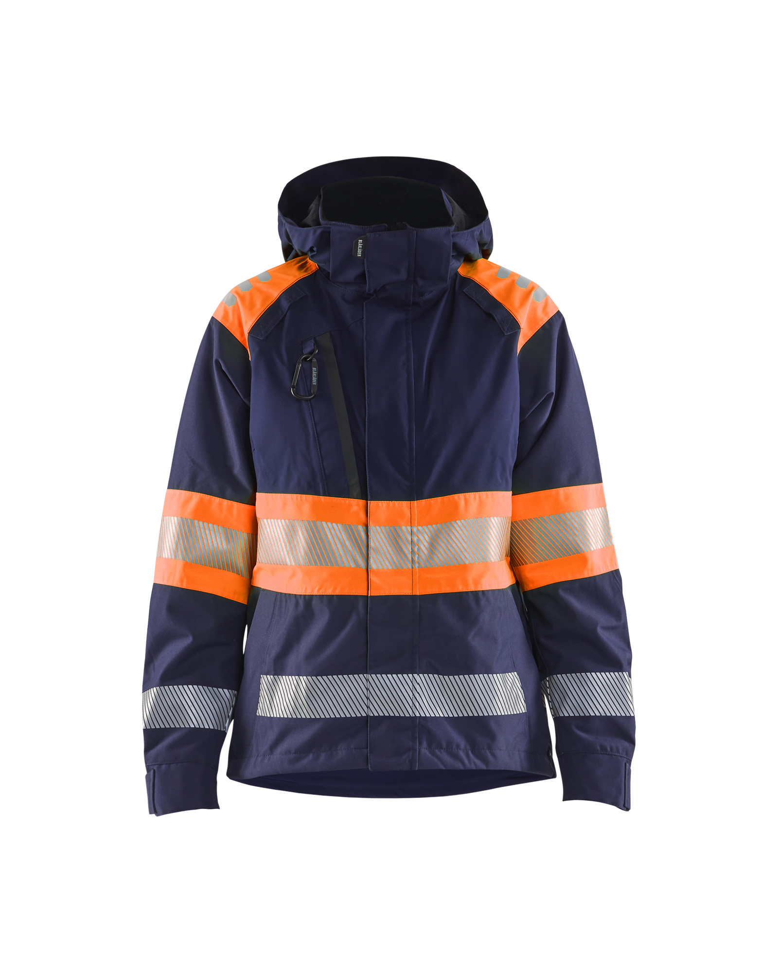 Blåkläder Dame High Vis Skaljakke - Marineblå/High Vis Orange [8953] / XS