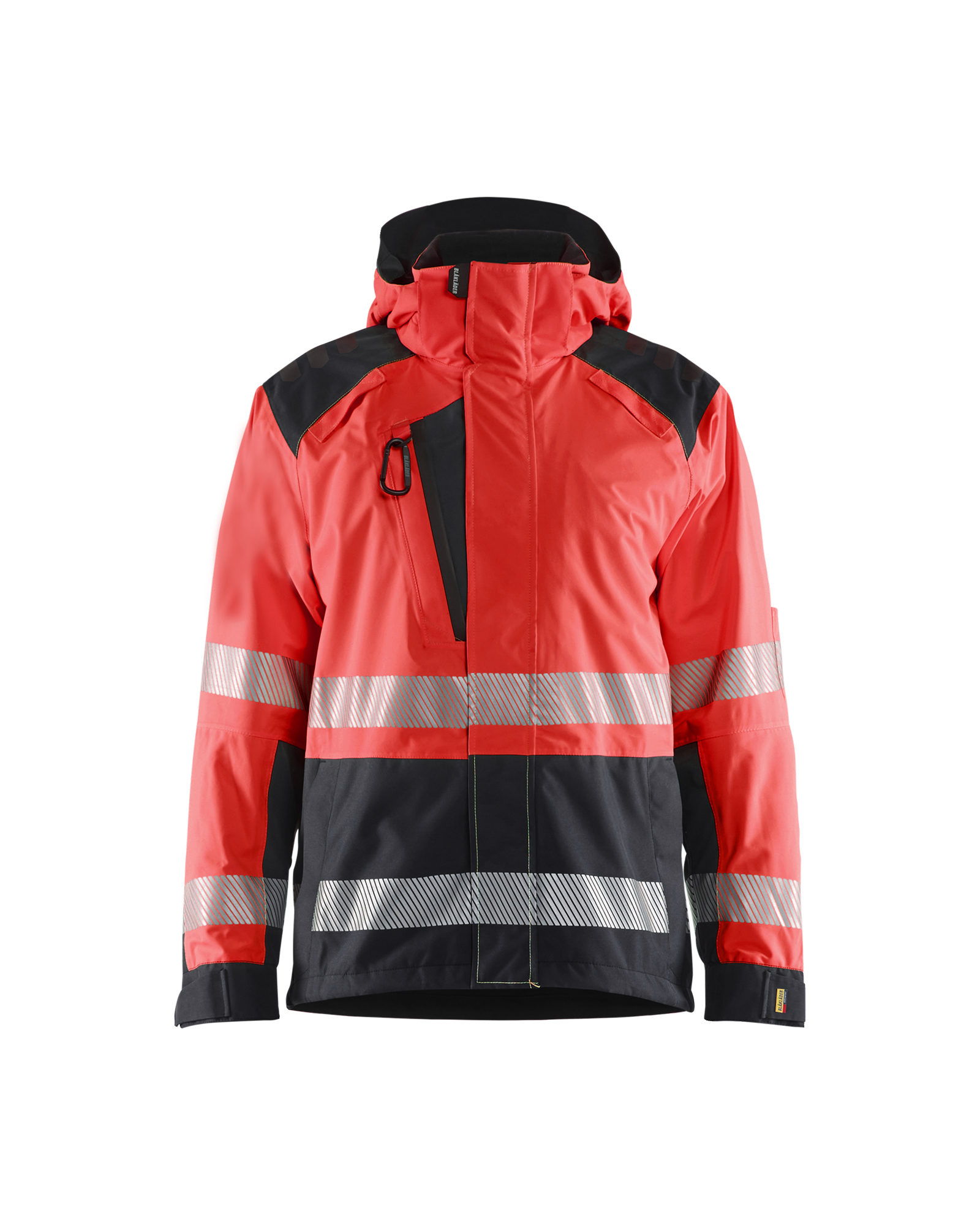 Blåkläder High Vis Skaljakke - High Vis Rød/Sort [5599] / XS