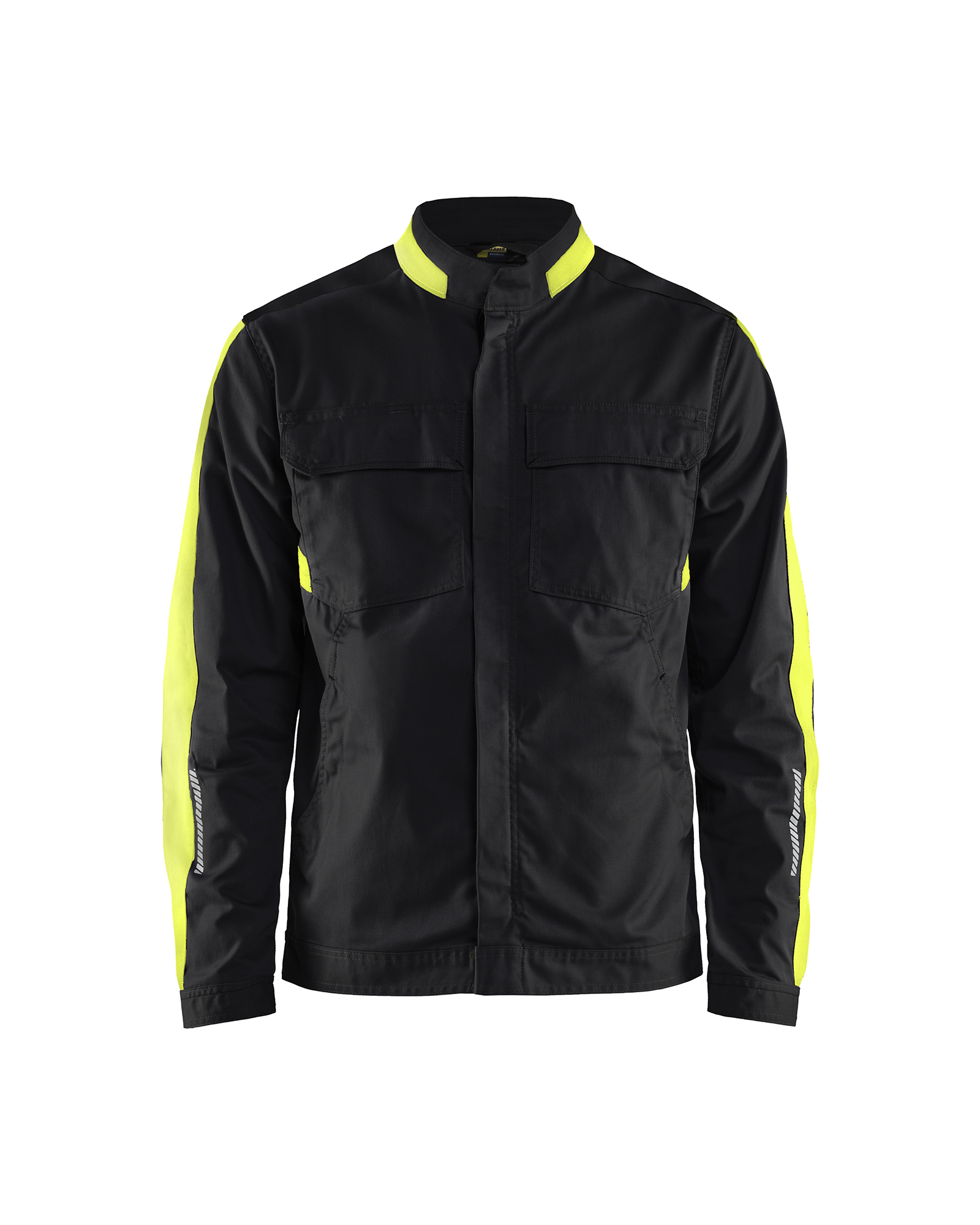 Blåkläder Industri Jakke stretch - Sort/High Vis Gul [9933] / XS