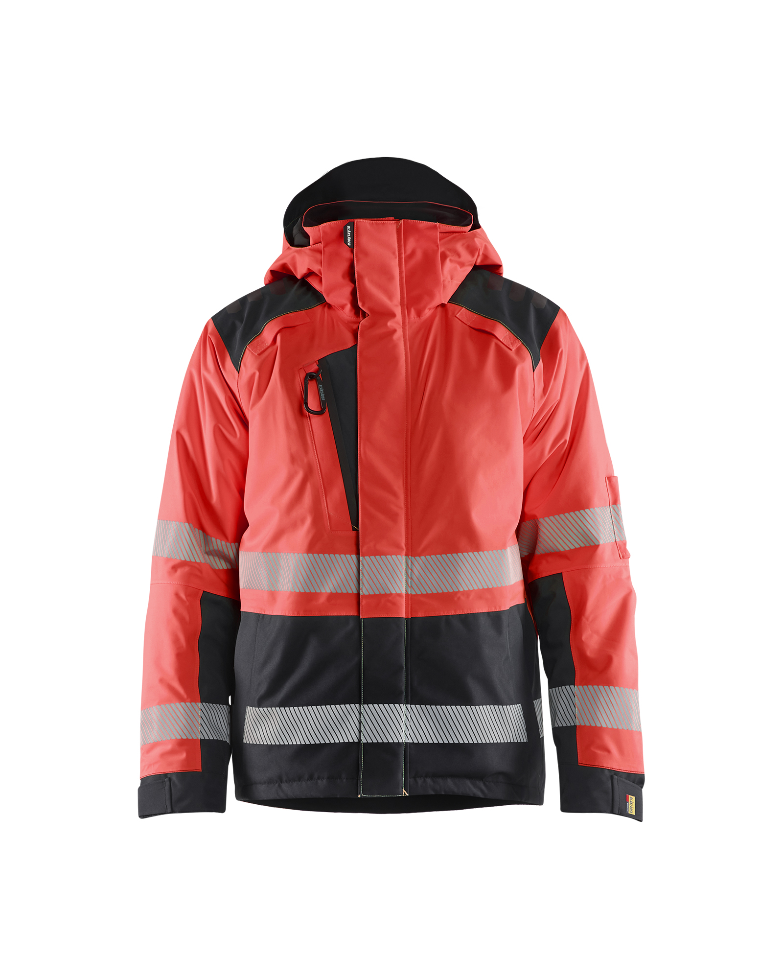 Blåkläder High Vis Vinterjakke - High Vis Rød/Sort [5599] / XS