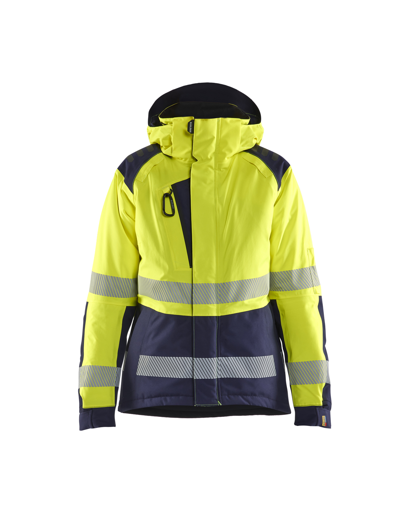 Blåkläder Dame High Vis Vinterjakke - High Vis Gul/Marineblå [3389] / XS