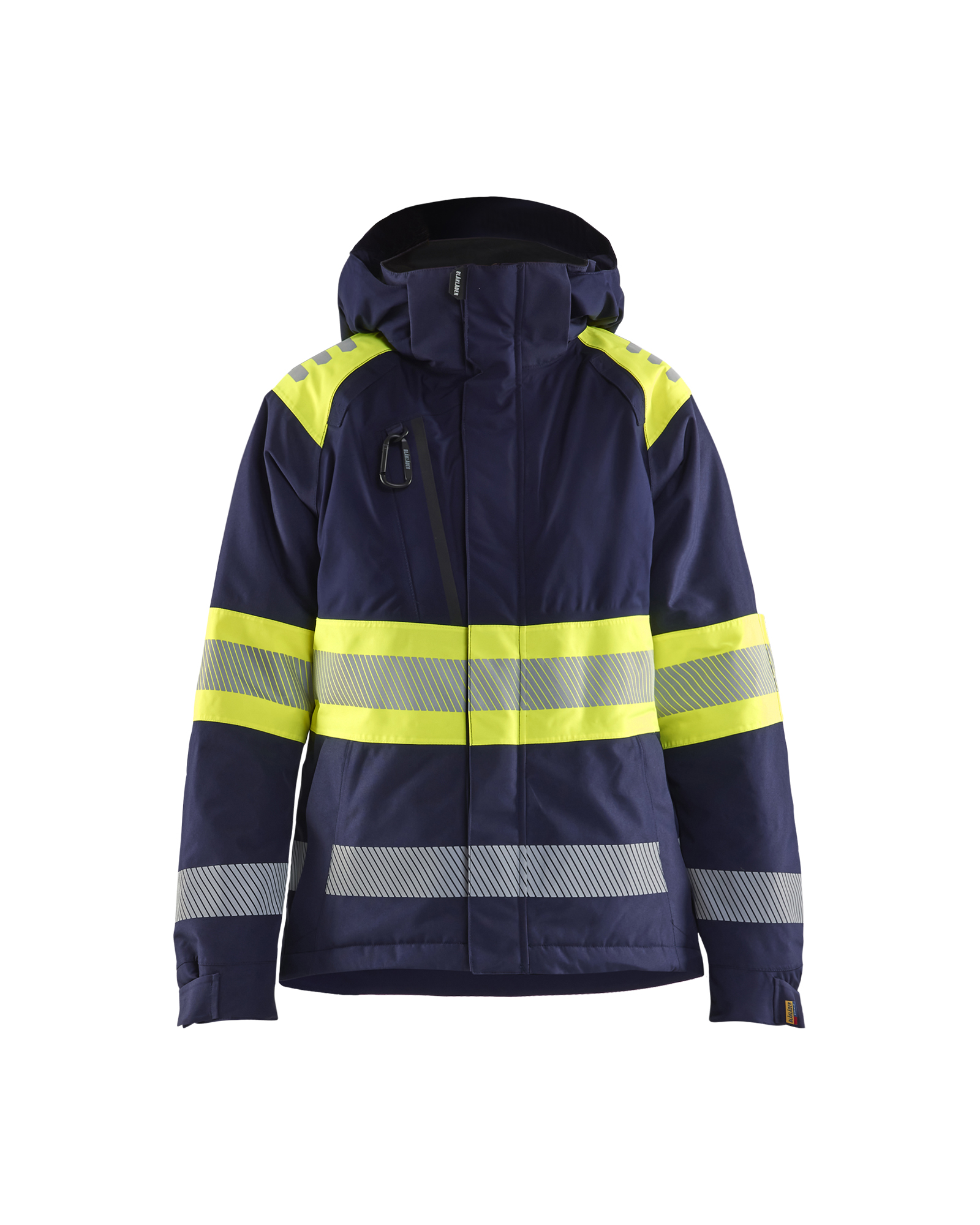 Blåkläder Dame High Vis Vinterjakke - Marineblå/High Vis Gul [8933] / XS