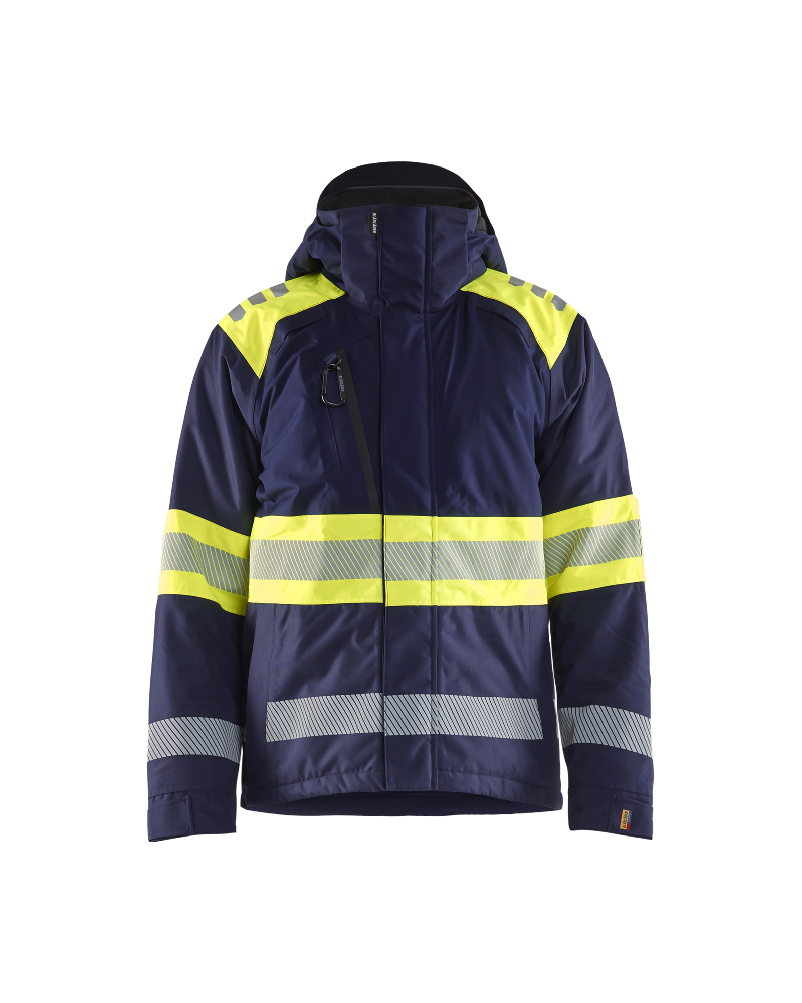 Blåkläder High Vis Vinterjakke - Marineblå/High Vis Gul [8933] / XS