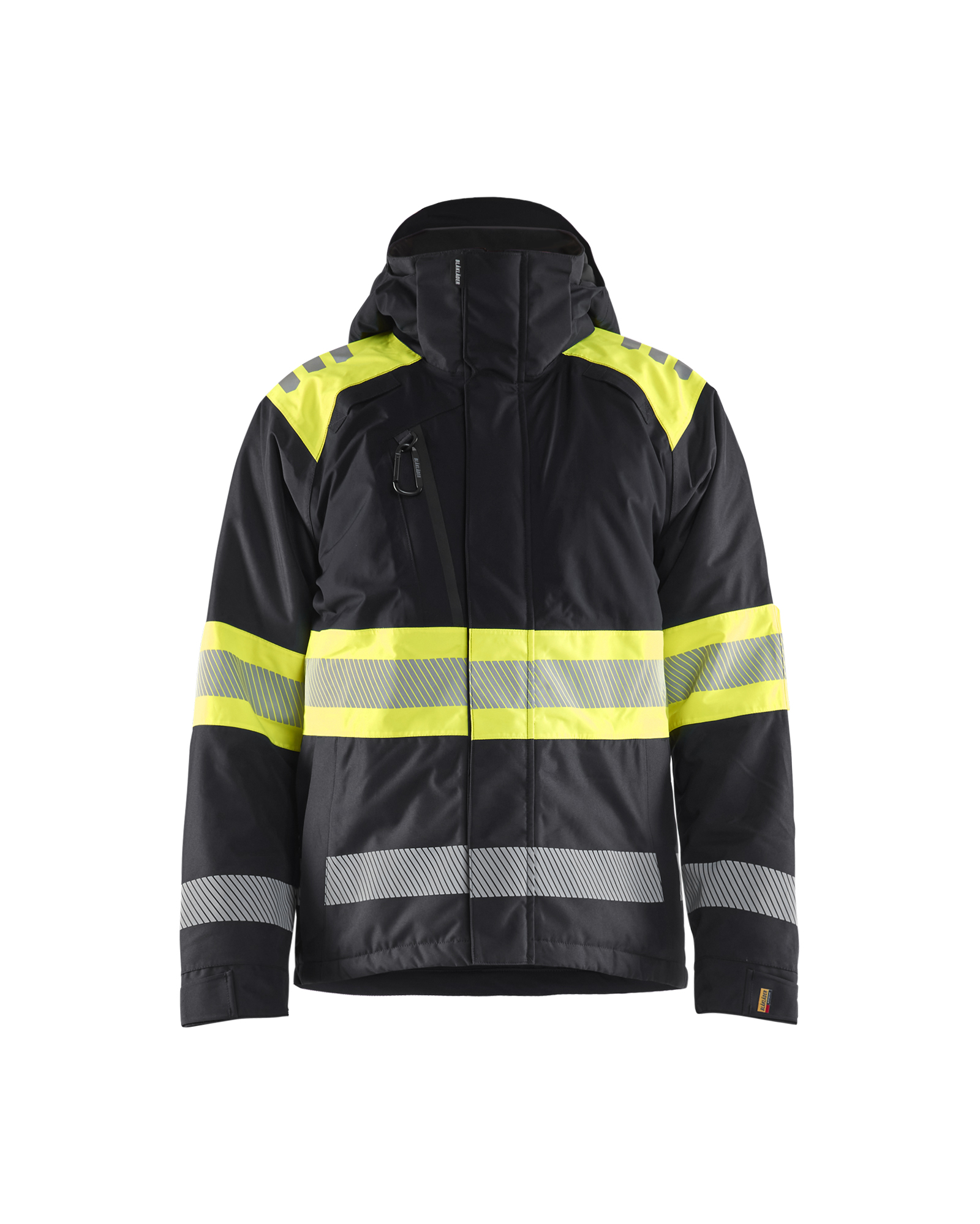 Blåkläder High Vis Vinterjakke - Sort/High Vis Gul [9933] / XS