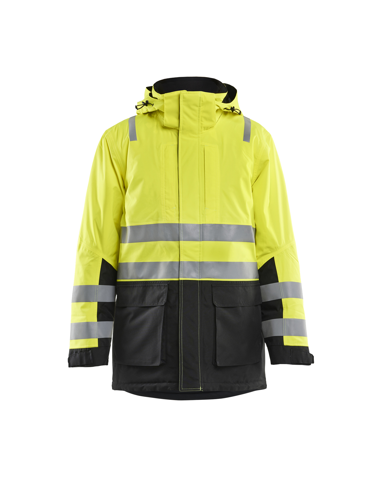 Blåkläder High Vis Vinterparkajakke - High Vis Gul/Sort [3399] / XS