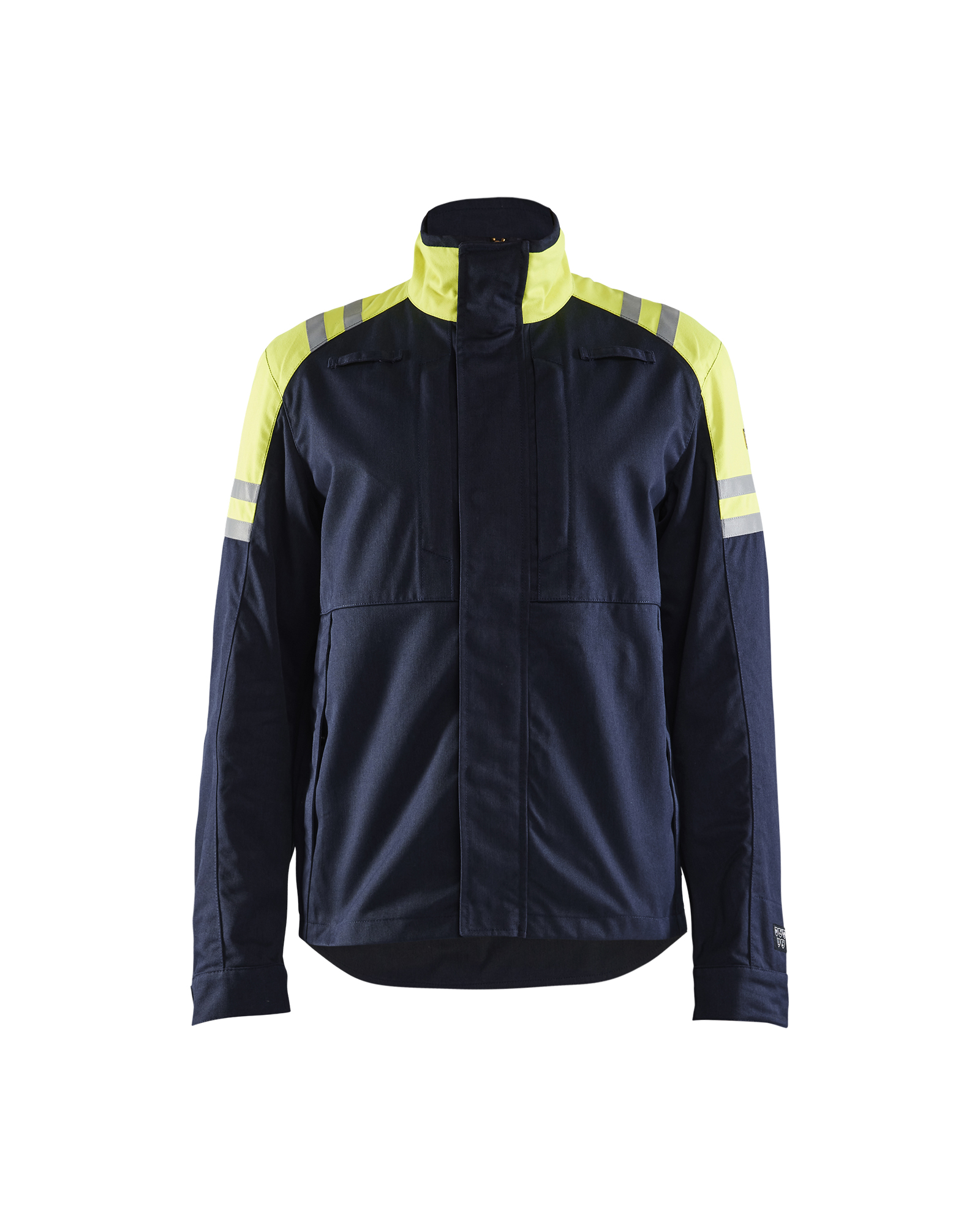 Blåkläder Jakke Inherent Steel - Marineblå/High Vis Gul [8933] / XS