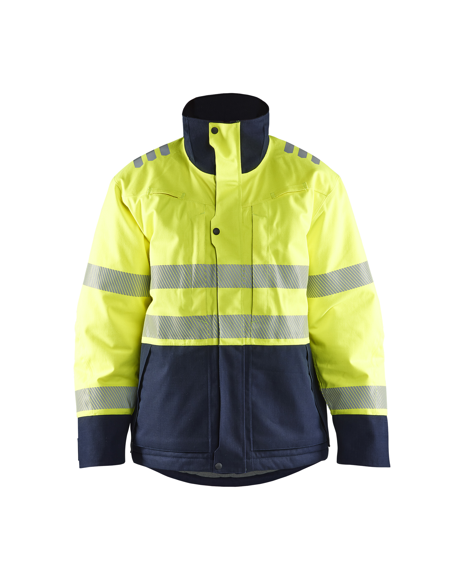 Blåkläder Multinorm Vinterjakke Inherent - High Vis Gul/Marineblå [3389] / XS