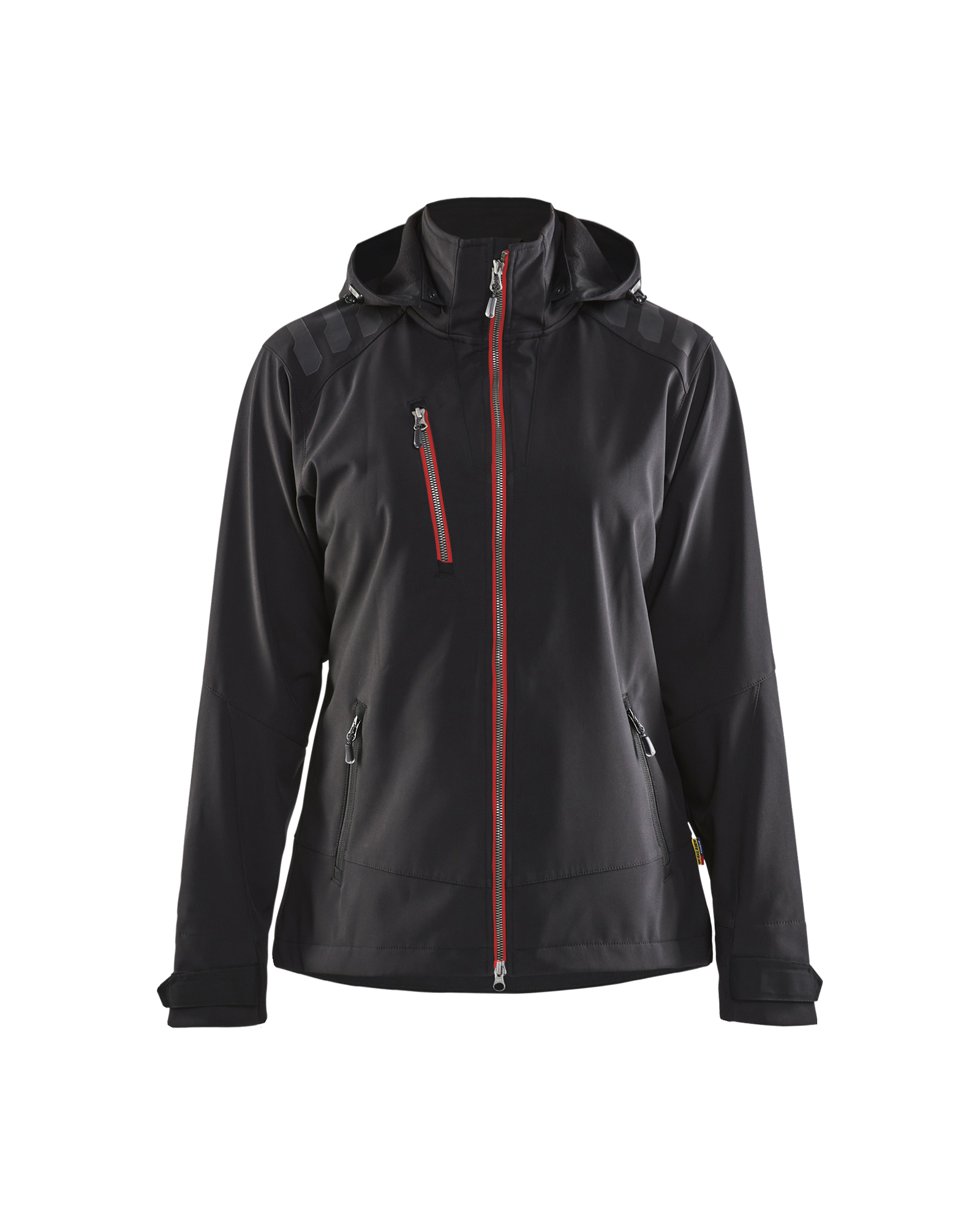 Blåkläder Dame Softshell Jakke - Sort/Rød [9956] / XS