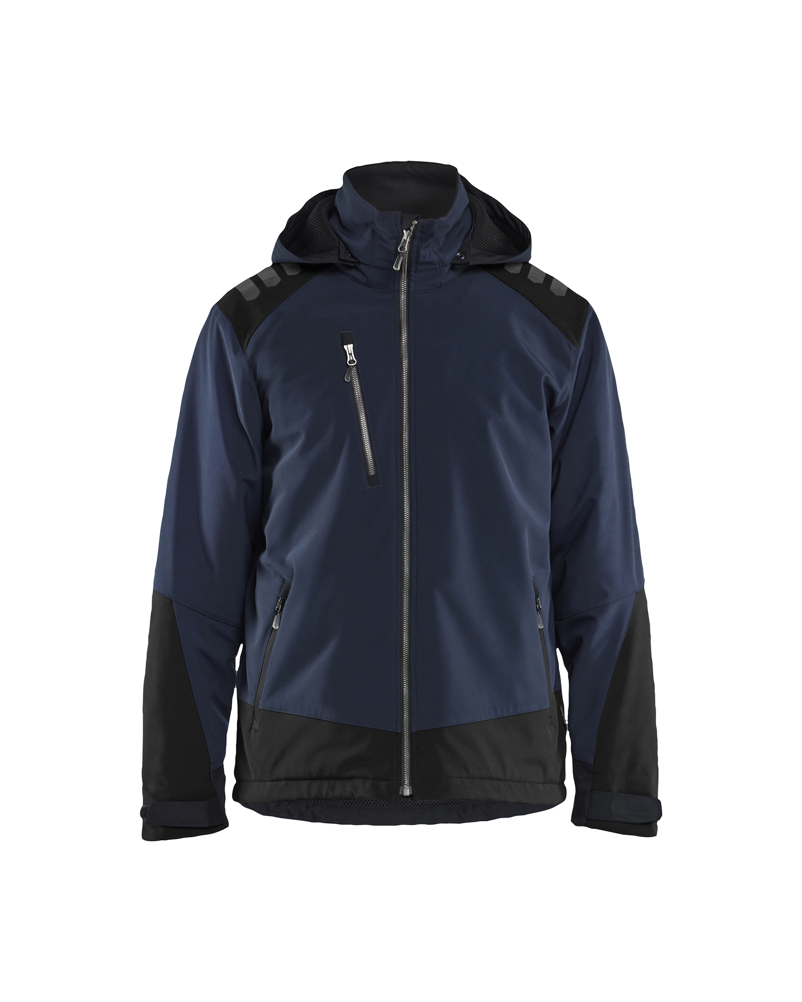 Blåkläder Letforet Vinter Softshelljakke - Mørk Marineblå/Sort [8699] / XS