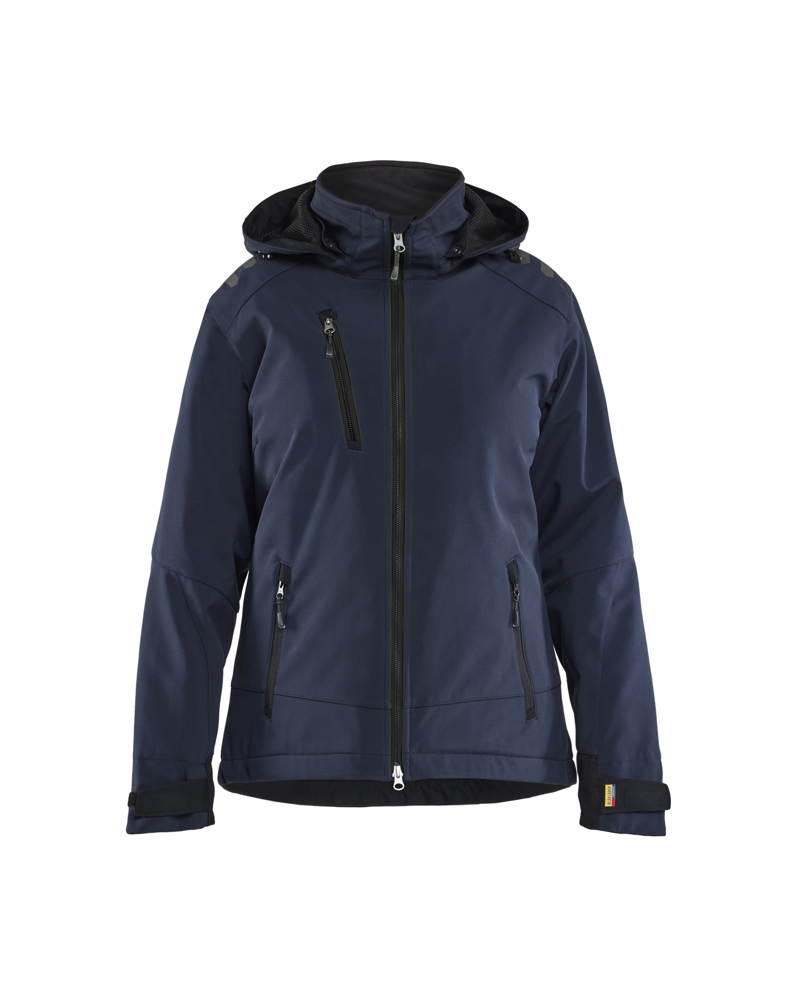 Blåkläder Dame Letforet Vinter Softshelljakke - Mørk Marineblå/Sort [8699] / XS