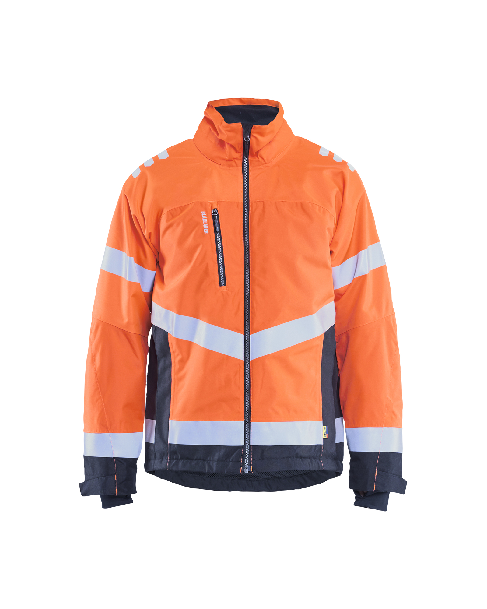 Blåkläder High Vis Letforet Vinterjakke - High Vis Orange/Marineblå [5389] / XS