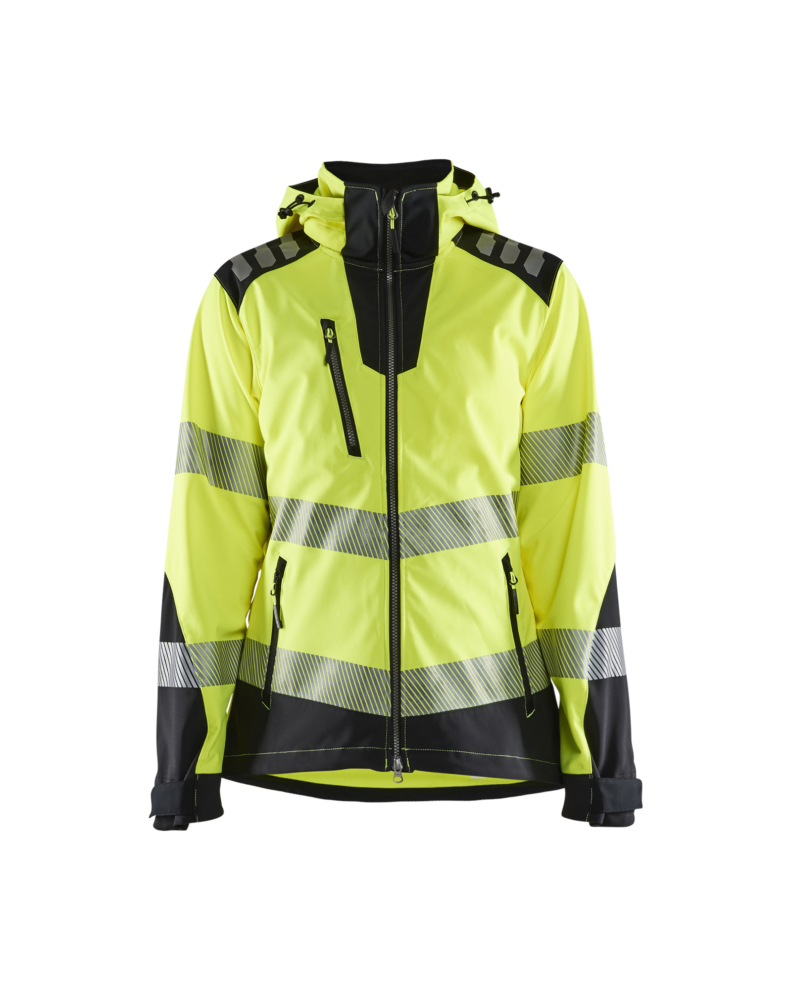 Blåkläder Dame High Vis Softshelljakke - High Vis Gul/Sort [3399] / XS