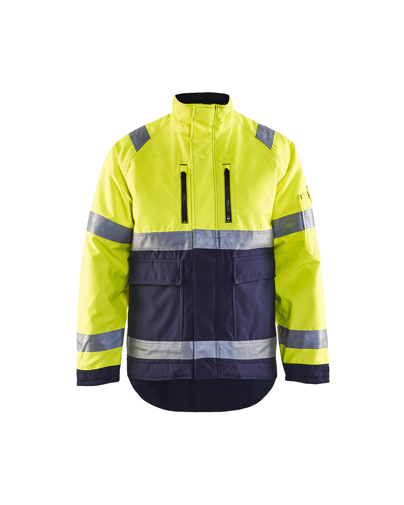 Blåkläder High Vis Vinterjakke - High Vis Gul/Marineblå [3389] / XXS